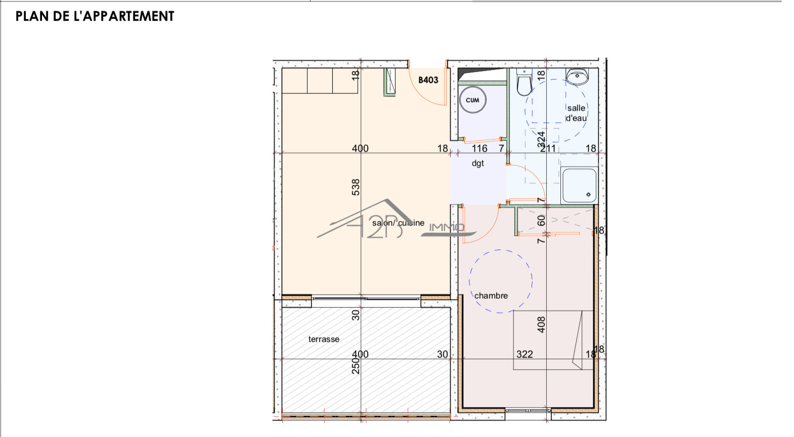 Photo APPARTEMENT T2 - NEUF - BASTIA image 3/3