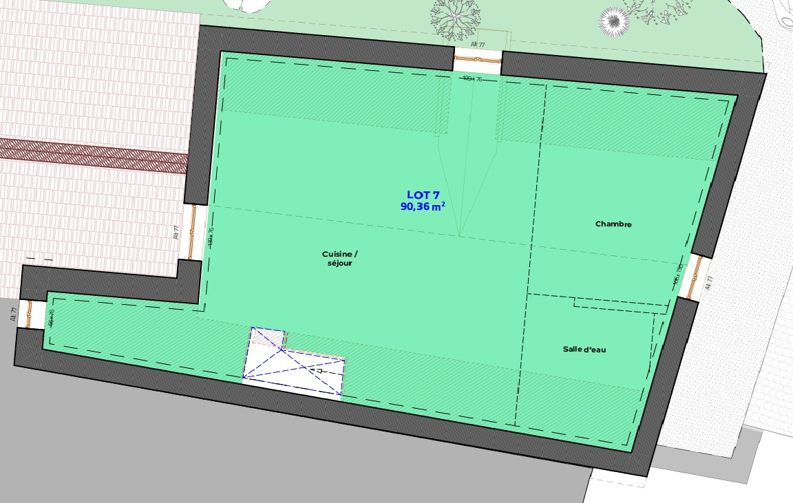 Photo ST JUST MALMONT - plateau à aménager image 6/6