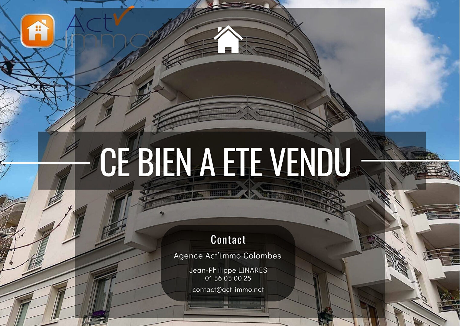 Agence immobilière de ACT'IMMO Colombes - ACT'IMMO 92