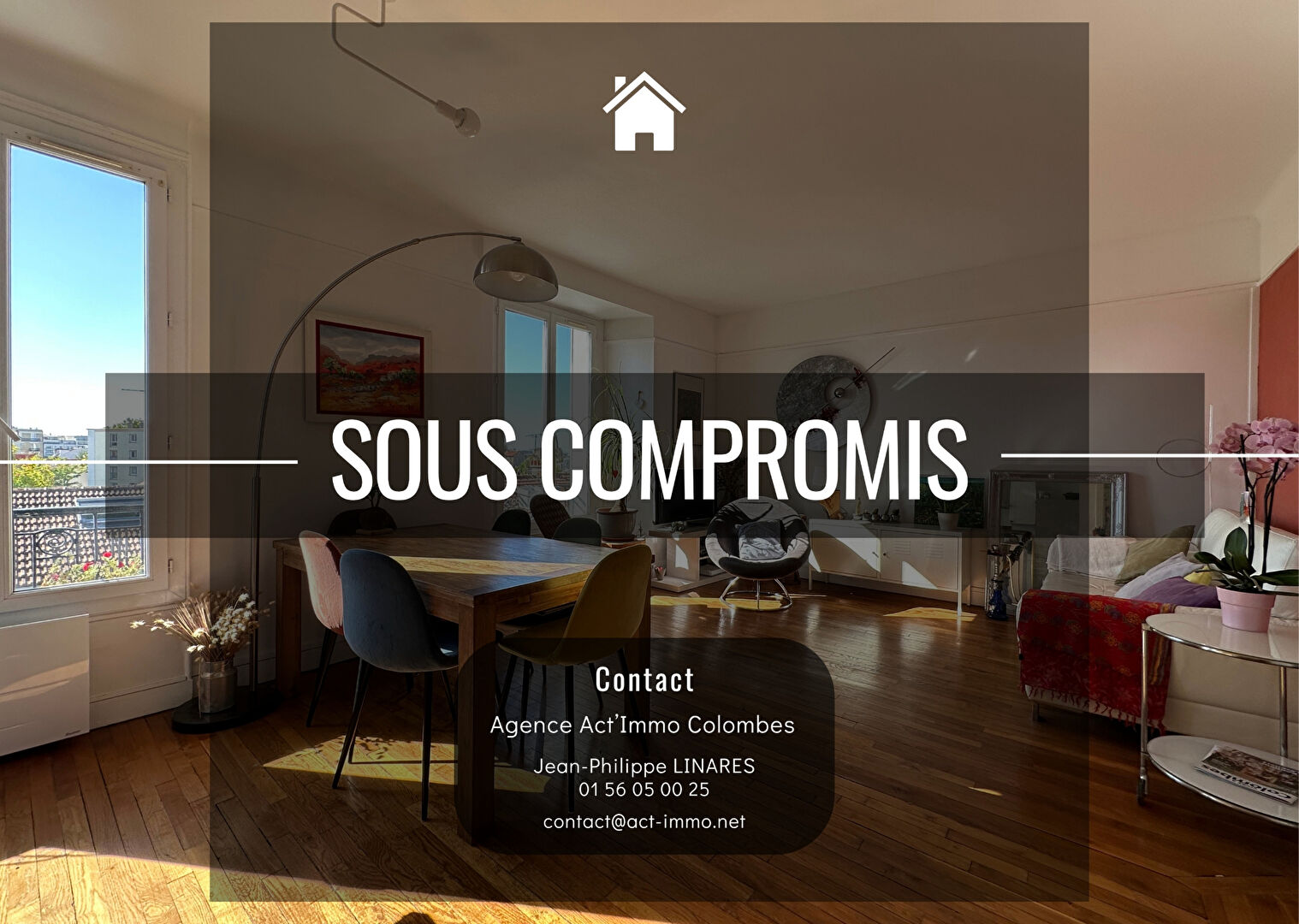 Appartement Colombes 4 pièce(s) 76 m2