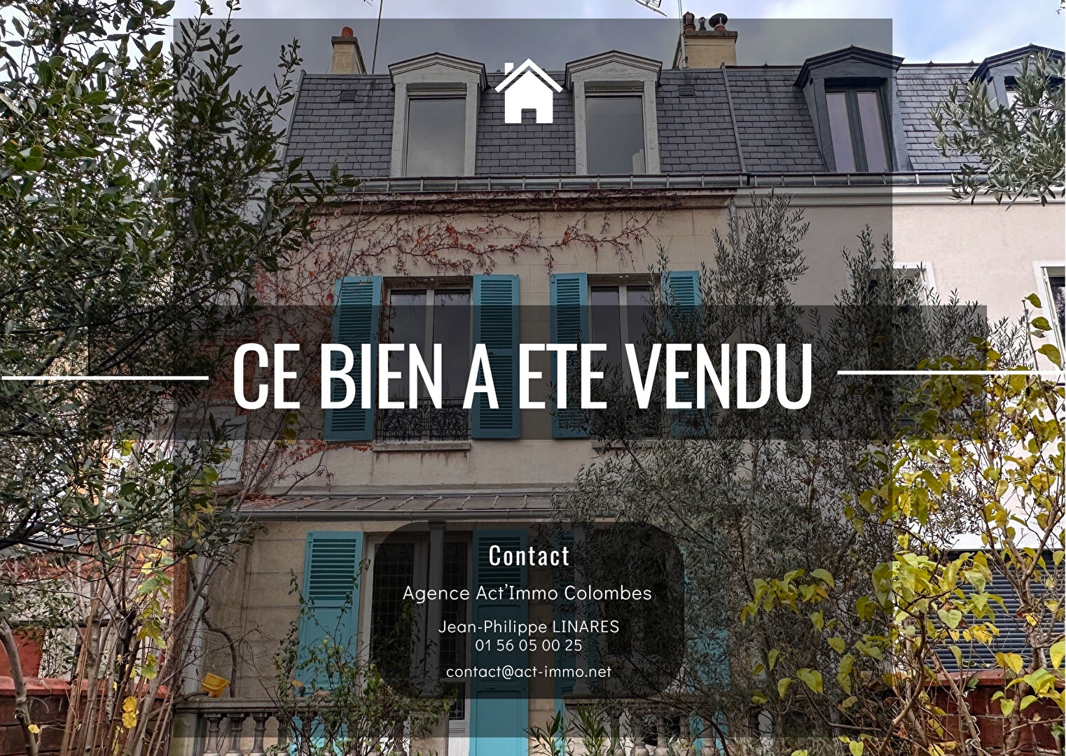 Agence immobilière de ACT'IMMO Colombes - ACT'IMMO 92