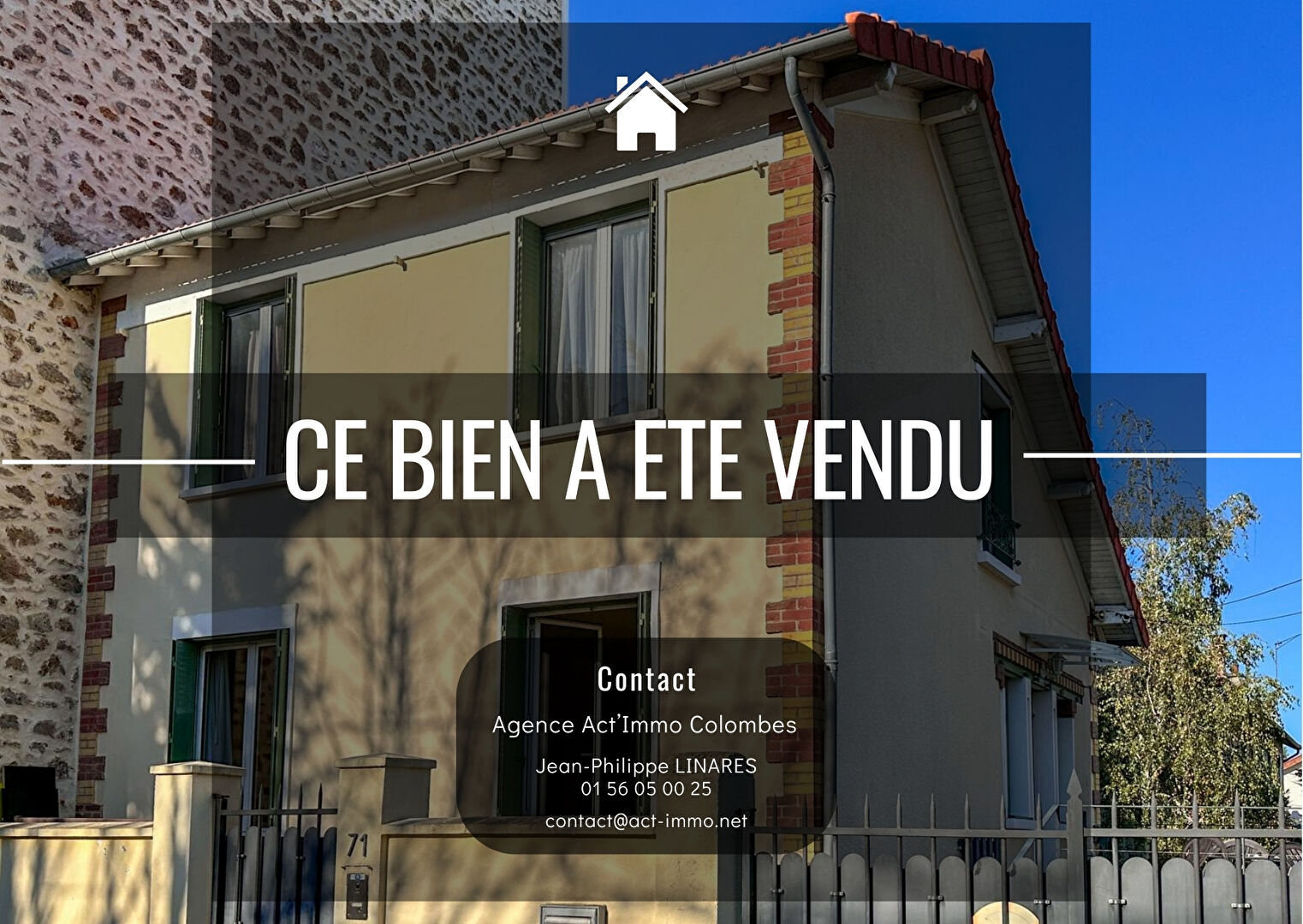 Agence immobilière de ACT'IMMO Colombes - ACT'IMMO 92