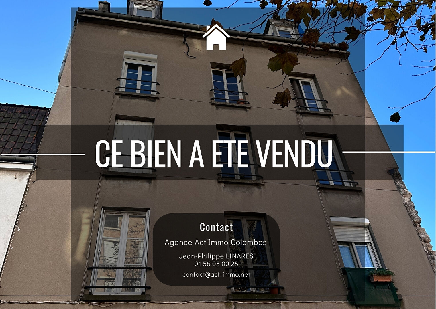 Agence immobilière de ACT'IMMO Colombes - ACT'IMMO 92