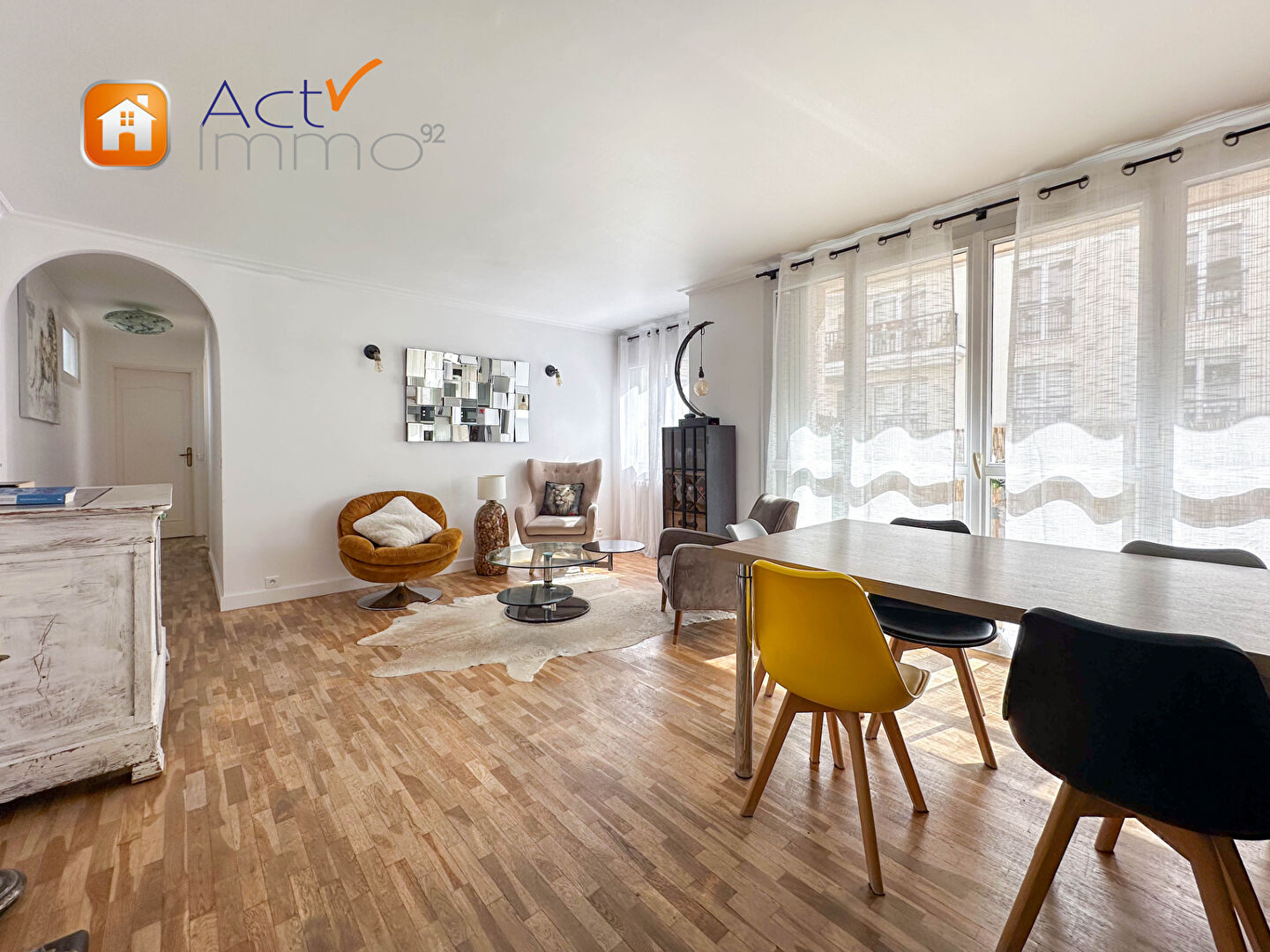 Photo COLOMBES - APPARTEMENT 6 PIECES image 3/6