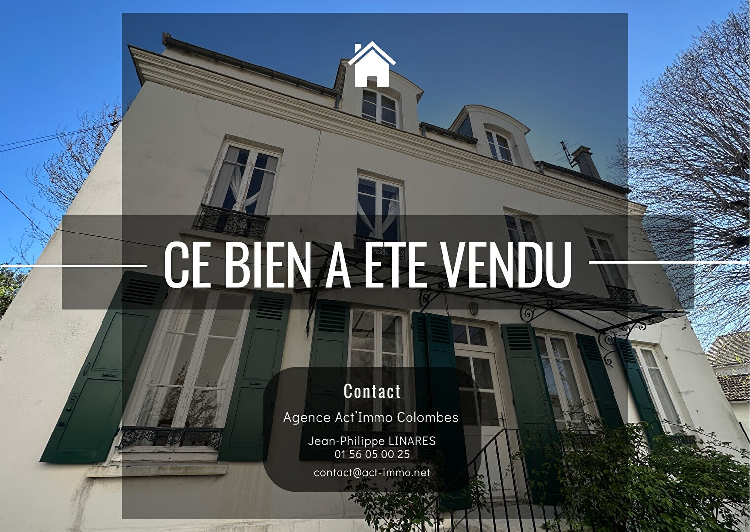 Agence immobilière de ACT'IMMO Colombes - ACT'IMMO 92