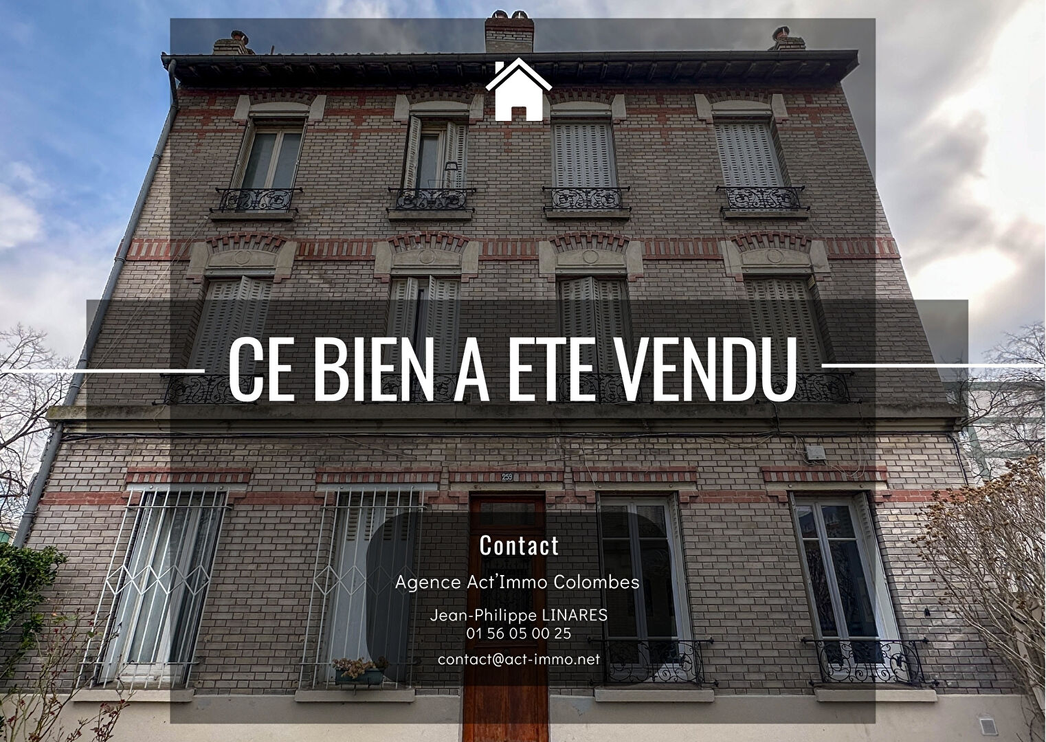 Agence immobilière de ACT'IMMO Colombes - ACT'IMMO 92