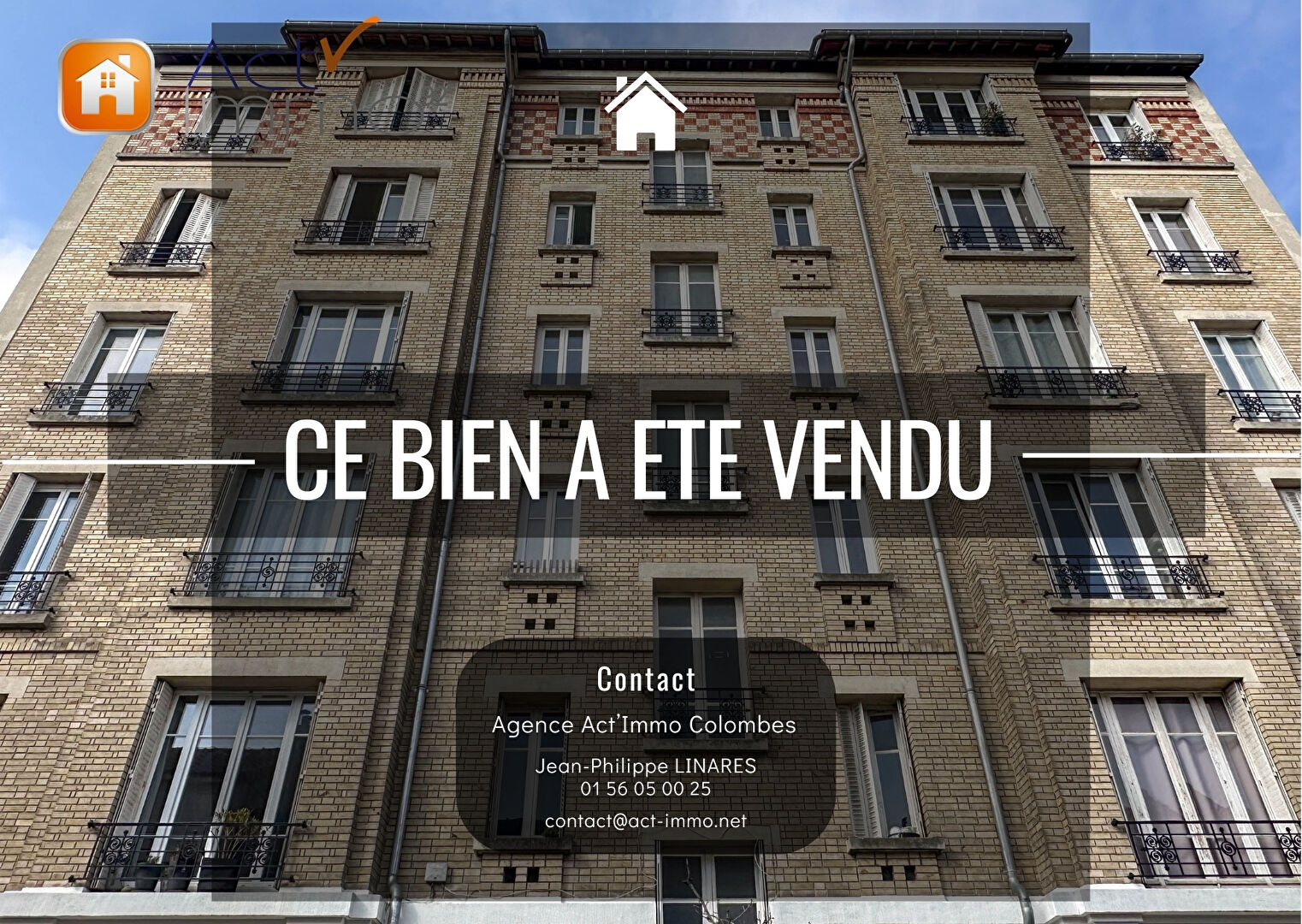 Agence immobilière de ACT'IMMO Colombes - ACT'IMMO 92