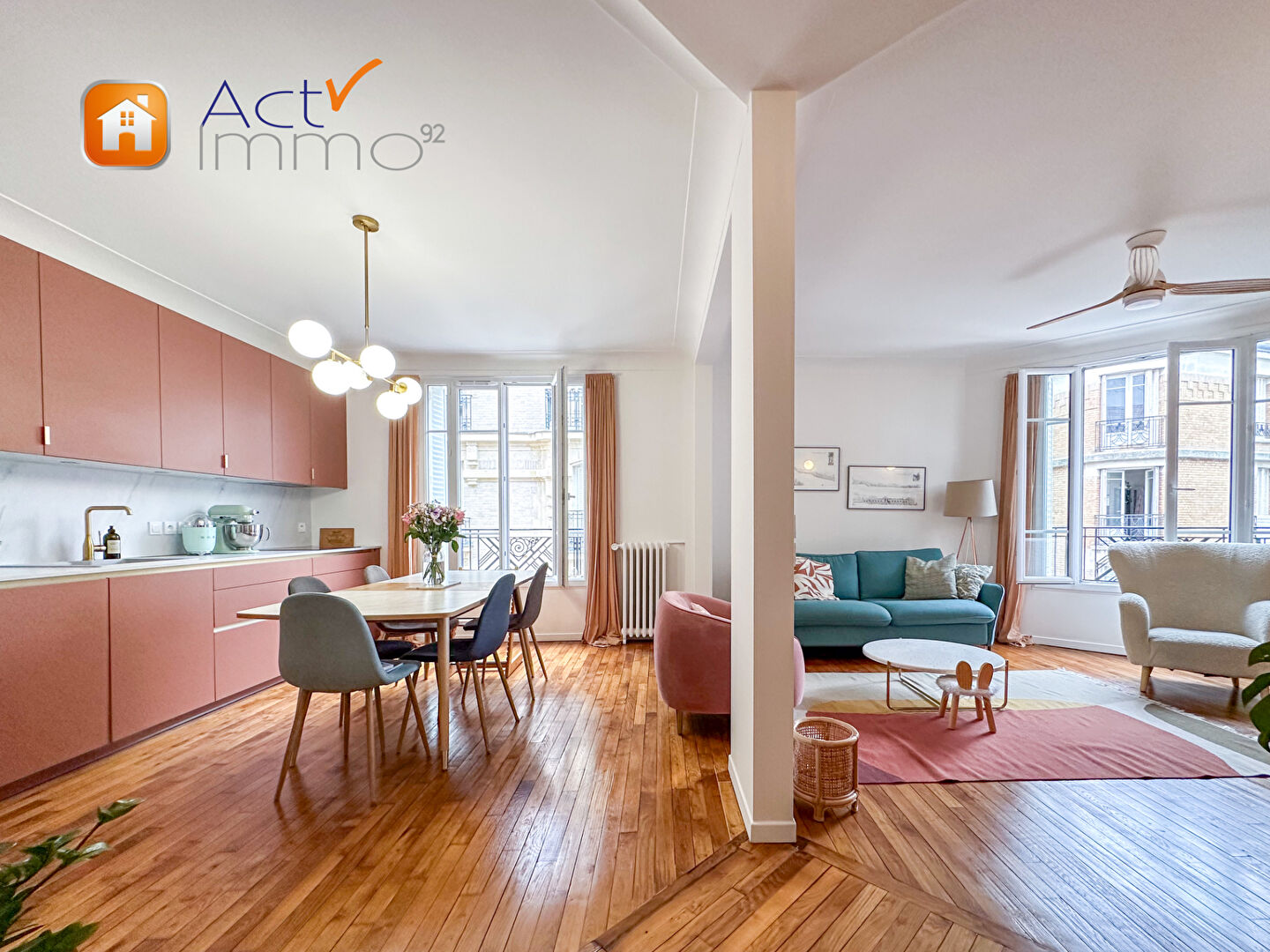 COLOMBES - APPARTEMENT 5 PIECES