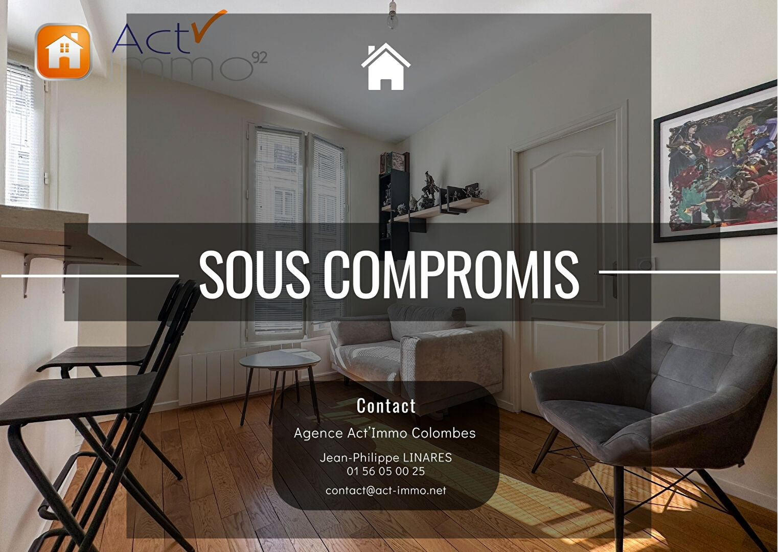 Agence immobilière de ACT'IMMO Colombes - ACT'IMMO 92