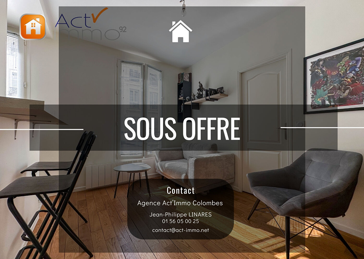 Agence immobilière de ACT'IMMO Colombes - ACT'IMMO 92