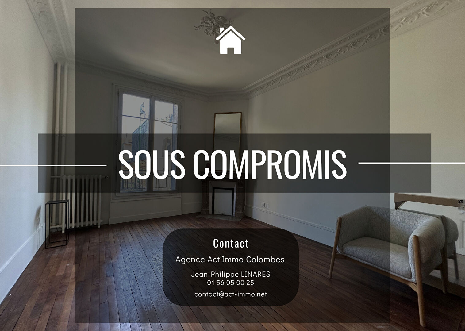 COLOMBES - APPARTEMENT 3 PIECES