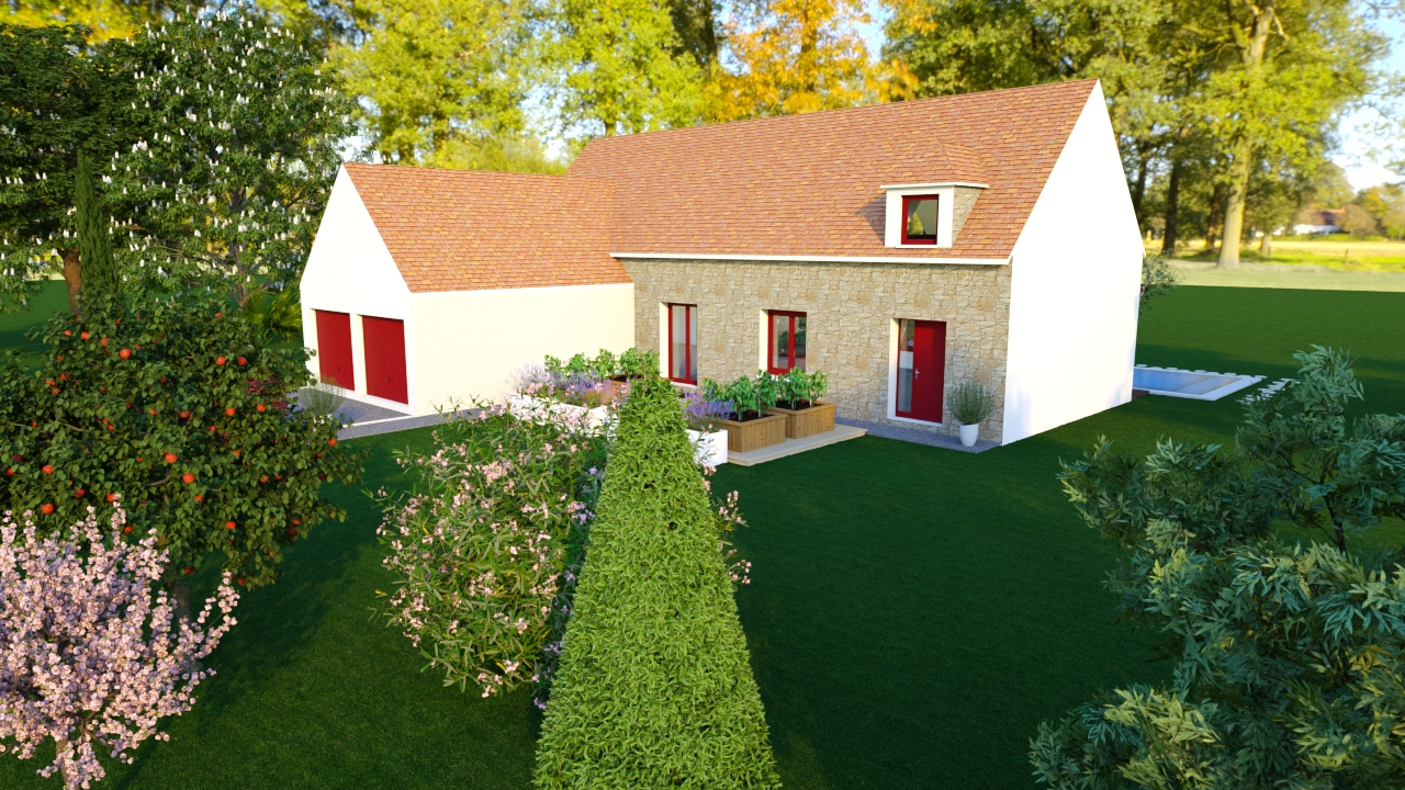 Terrain Lésigny de 2 490 M²