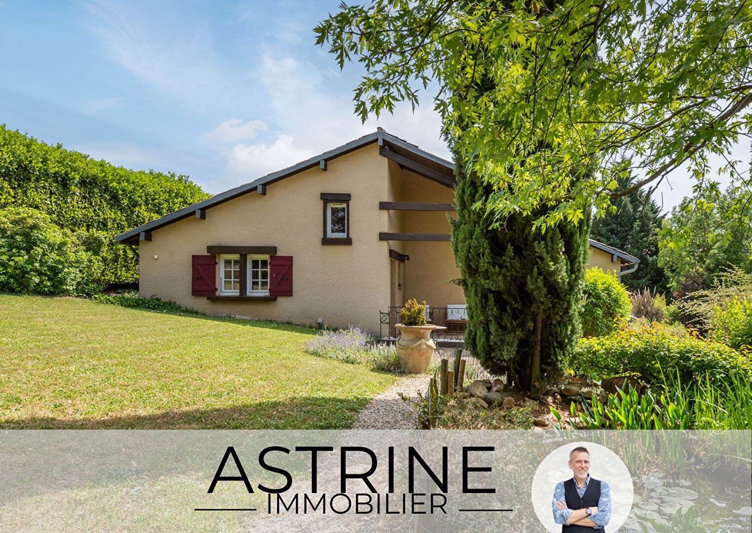 SUPERBE VILLA AVEC PISCINE DE 186M2 (25min de Lyon)