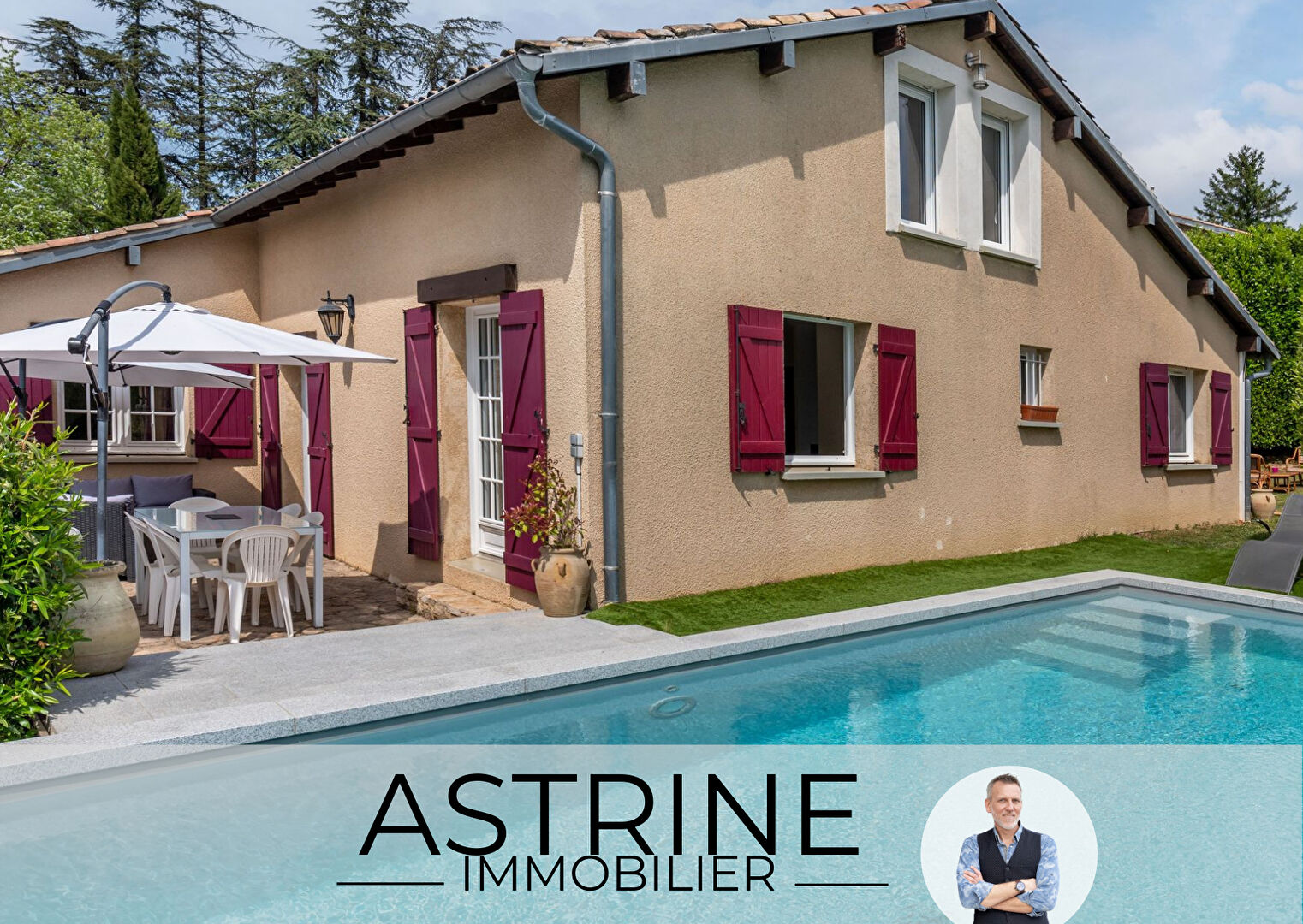 Photo SUPERBE VILLA AVEC PISCINE DE 186M2 (25min de Lyon) image 2/6