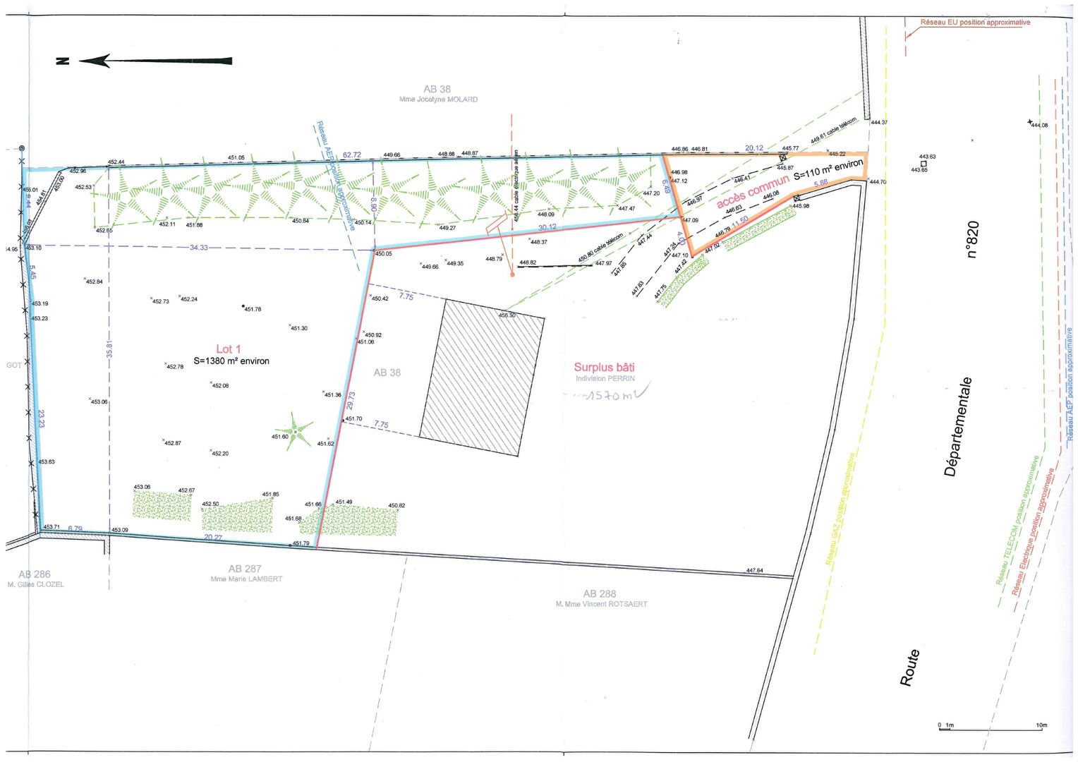 Photo Beau terrain : 2 maisons possible image 3/3