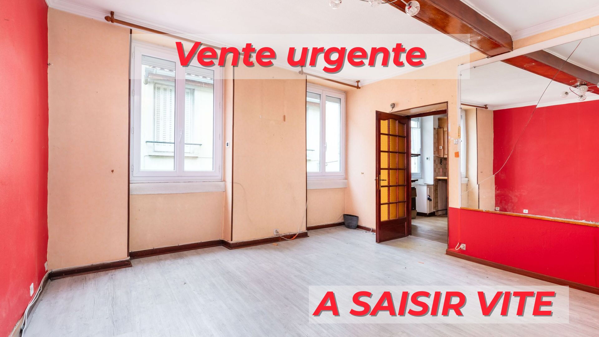 Appartement T3 bis avec ascenseur privatif, garage double et dépendances - Vienne centre