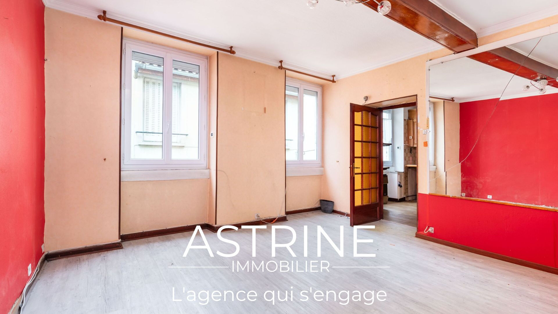 Appartement T3 bis avec ascenseur privatif, garage double et dépendances - Vienne centre