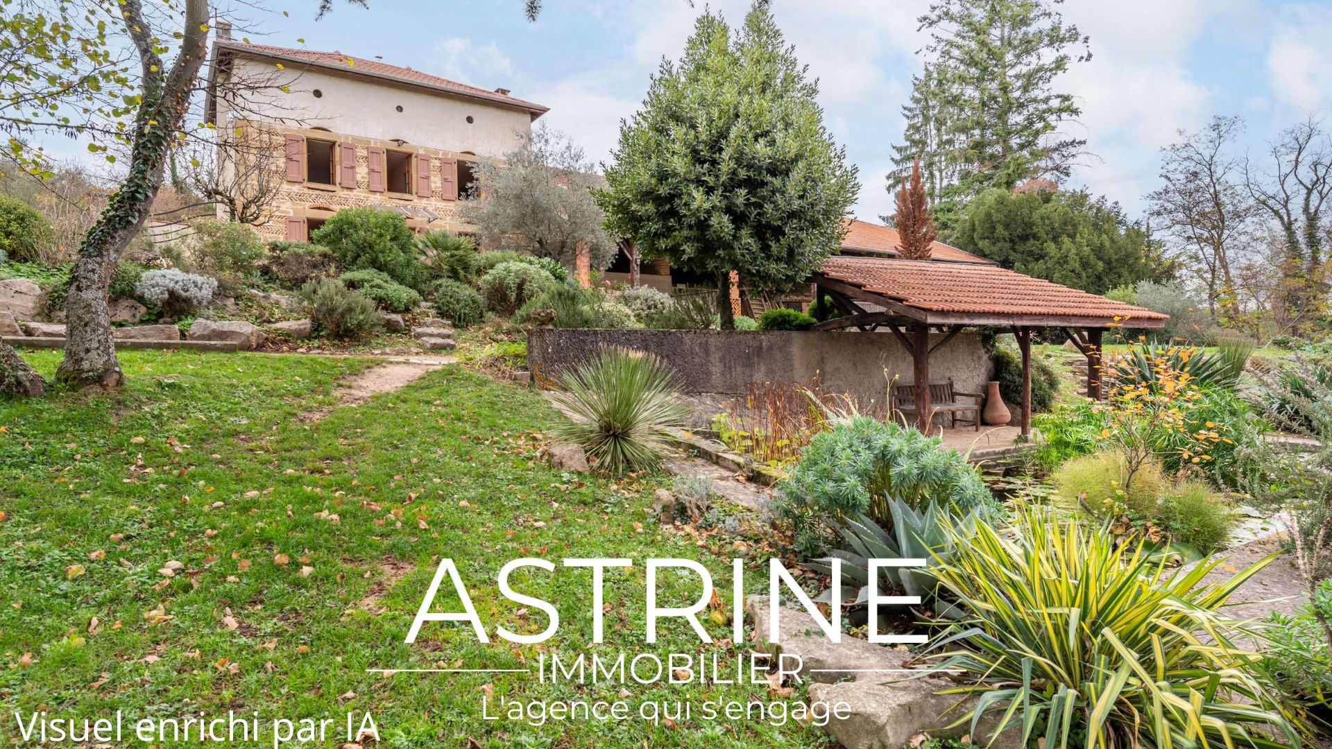 Photo Maison de caractère + dépendances - Vue dominante plein sud - 2 hectares dun seul tenant image 4/6