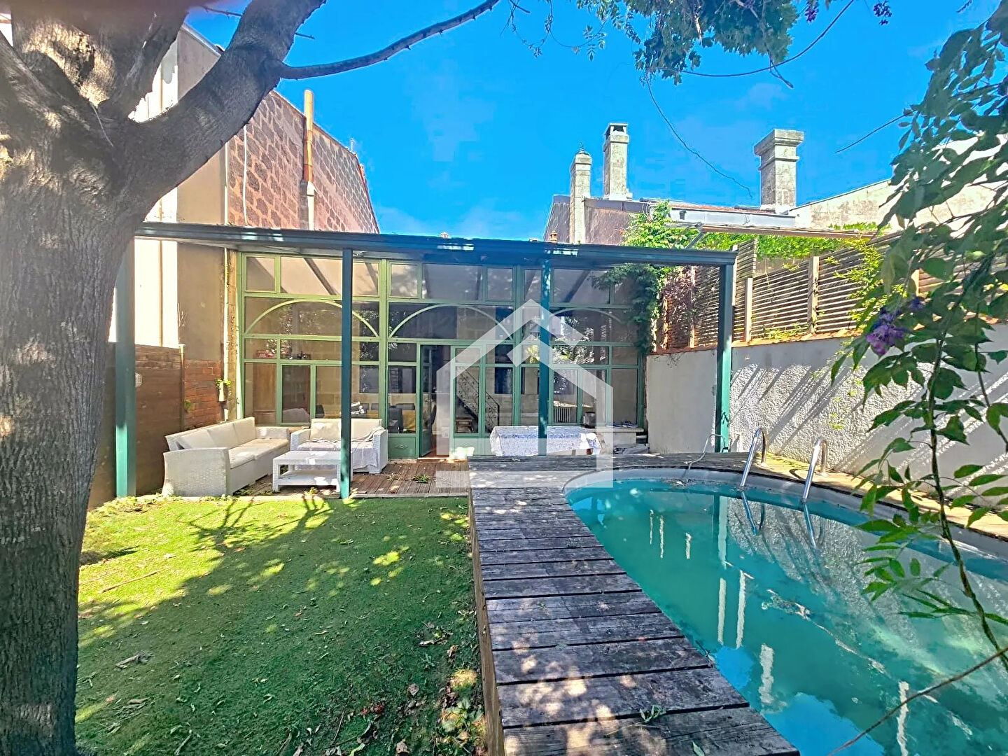 Photo Saint Augustin proche Pellegrin - Double échoppe 5 Chambres et piscine image 1/6