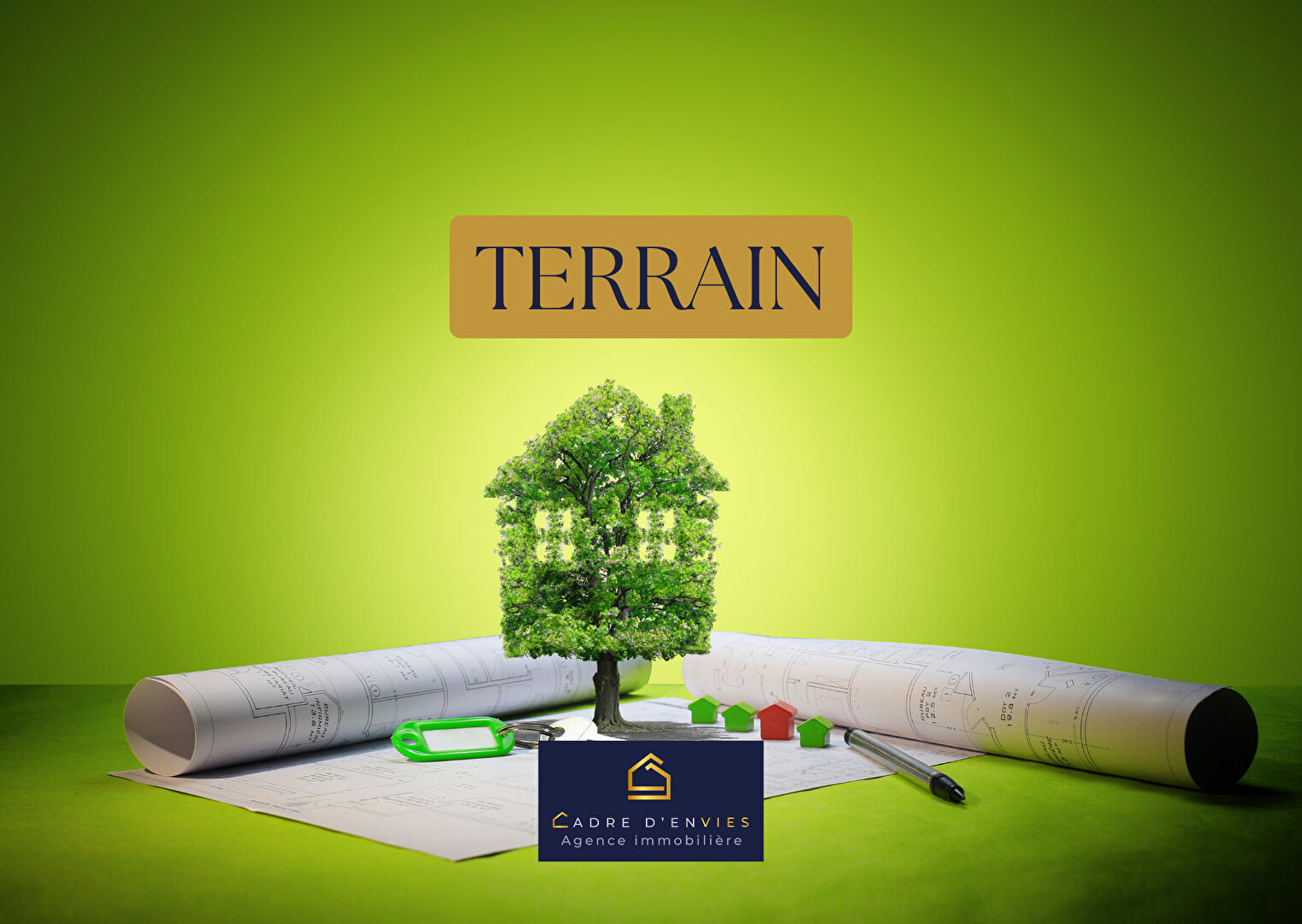 Saint Médard en Jalles - Terrain à bâtir de 1 051m², quartier Cérillan-Hastignan.