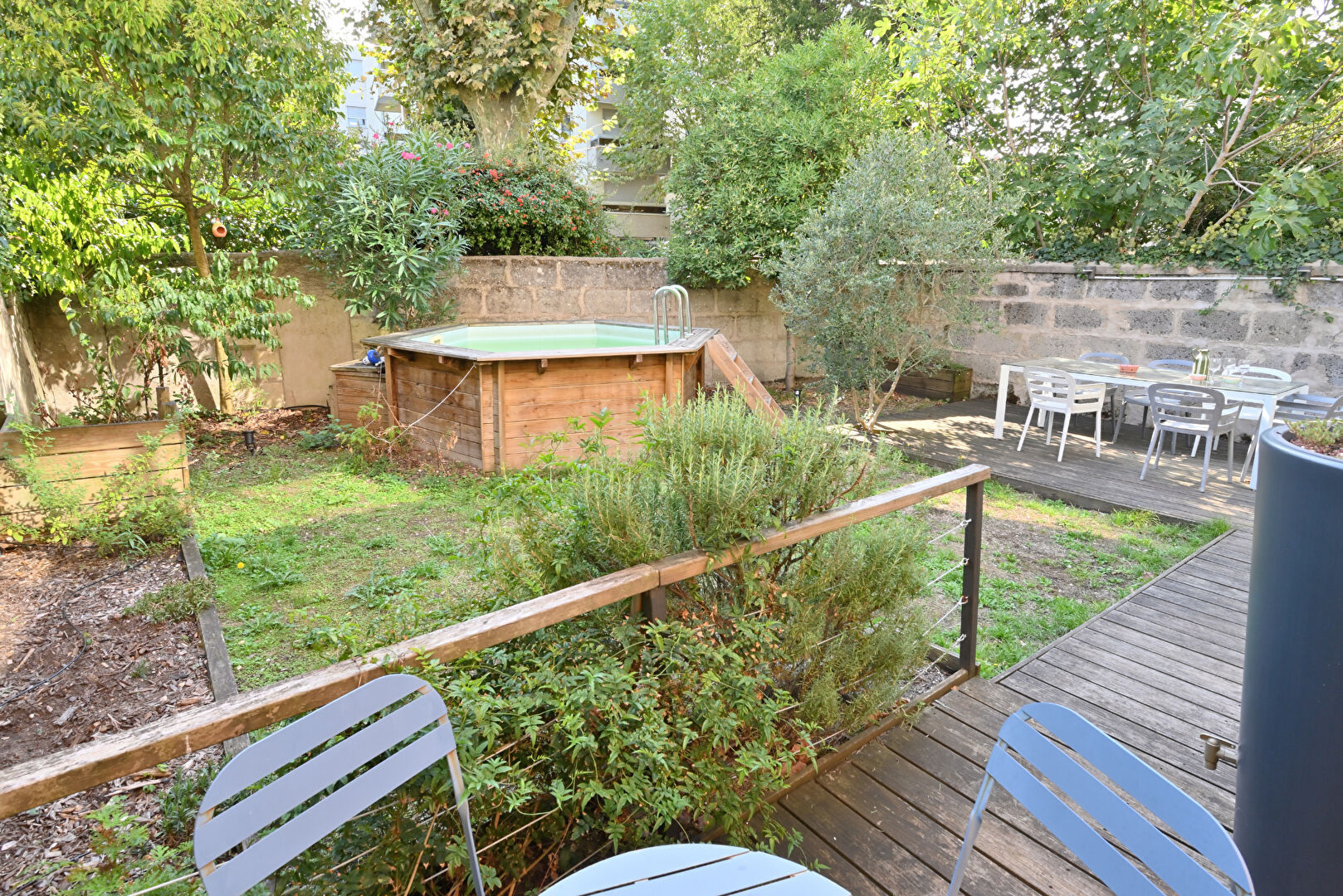 Photo BORDEAUX Quartier Saint-Genès - Appartement de caractère en RDC avec jardin privatif et piscine image 4/6
