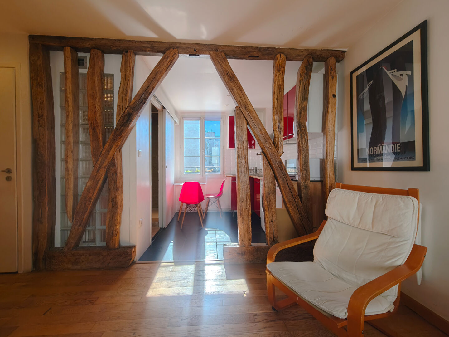 Appartement Paris 1 pièce(s) 25.06 m2