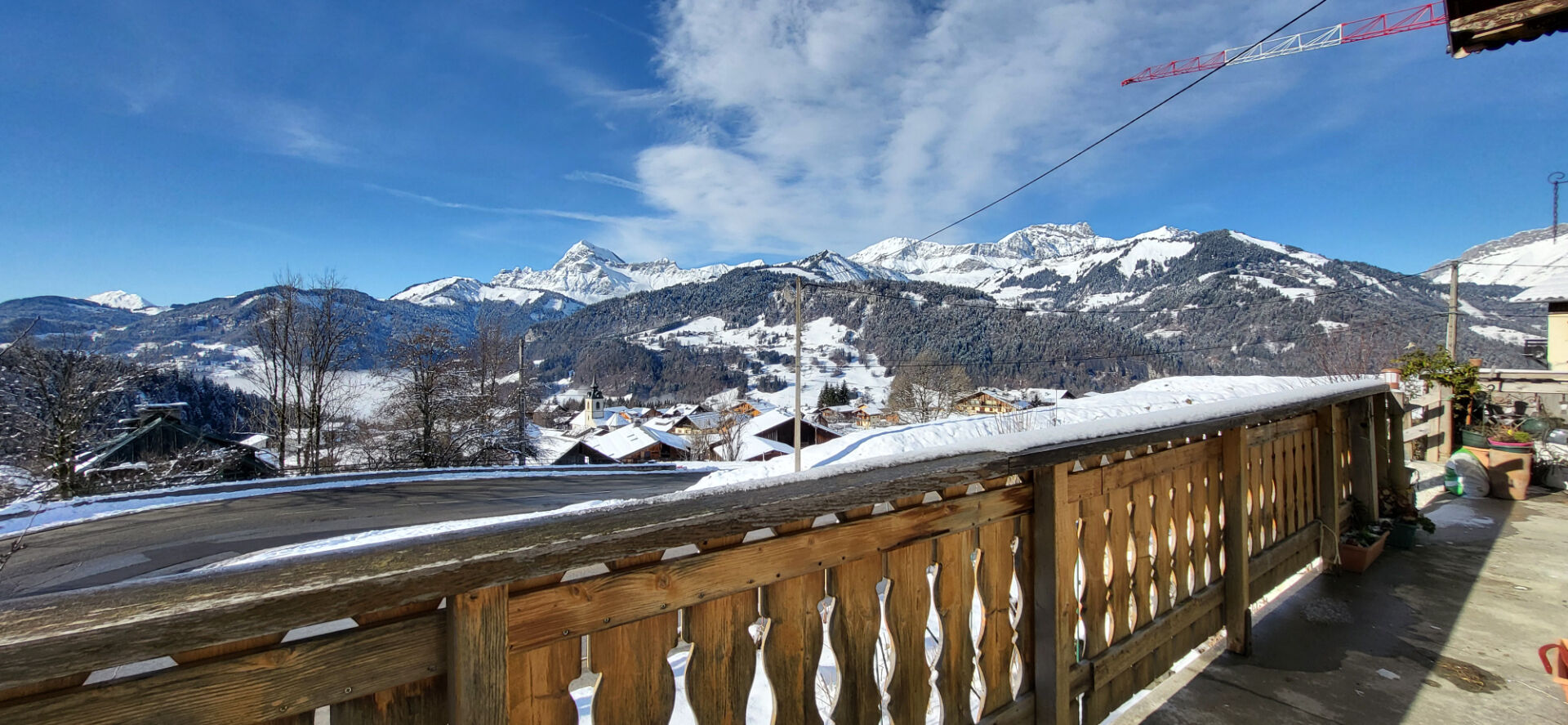 Photo VUE MAGNIFIQUE POUR CE CHALET AVEC GRANDE PARCELLE DE 1133M² image 6/6