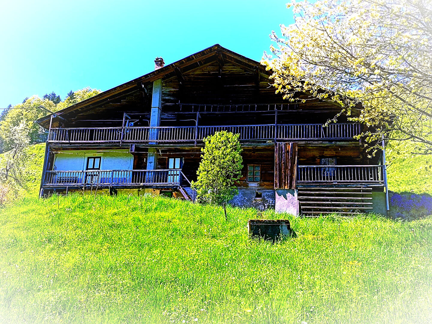 Photo SPLENDIDE DOMAINE COMPOSE D'UNE FERME AUTHENTIQUE ET SES NOMBREUSES DEPENDANCES image 4/6