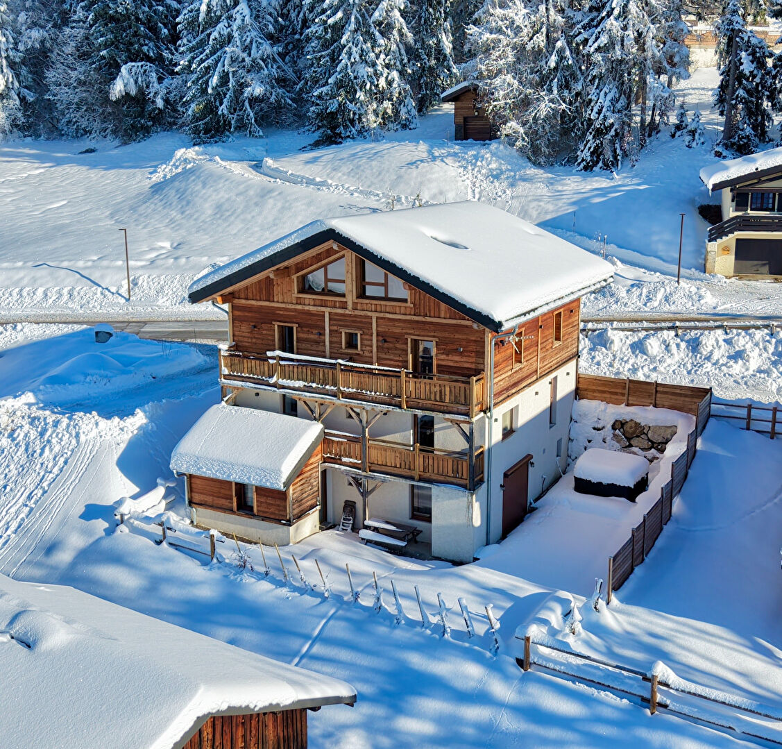 Photo CHALET FAMILIAL FACE AU MONT CHARVIN image 1/6