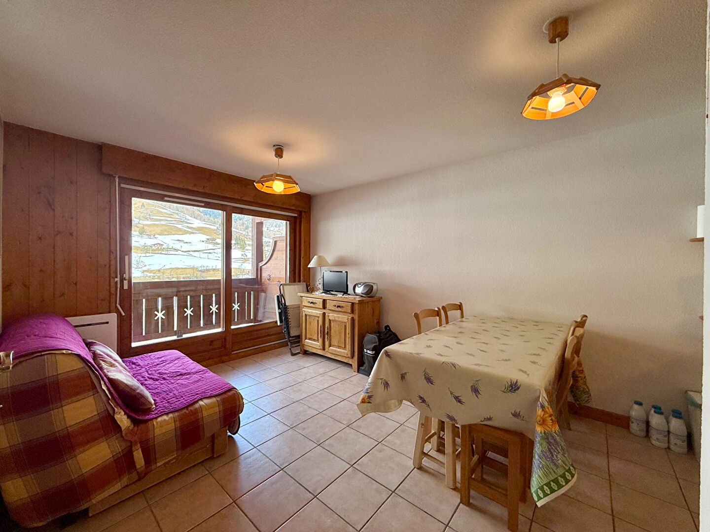 
APPARTEMENT DEUX PIECES AU PIED DES PISTES DE L'ESPACE DIAMANT
