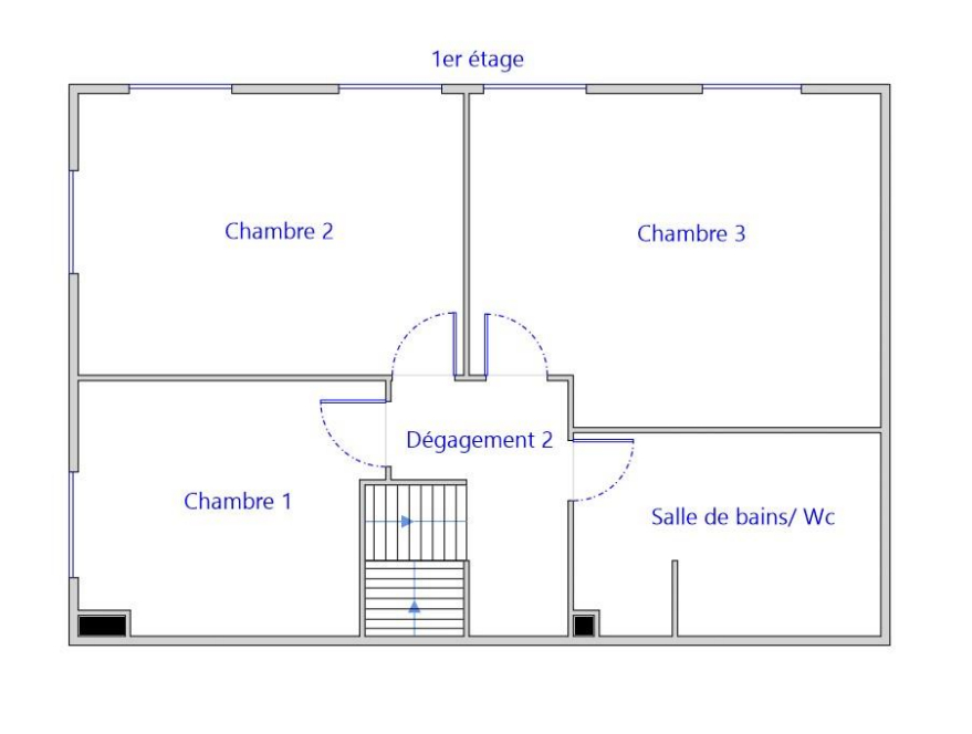 Photo Asnières - Bécon - Maison 4 pièces 88m² - Jardin image 4/4