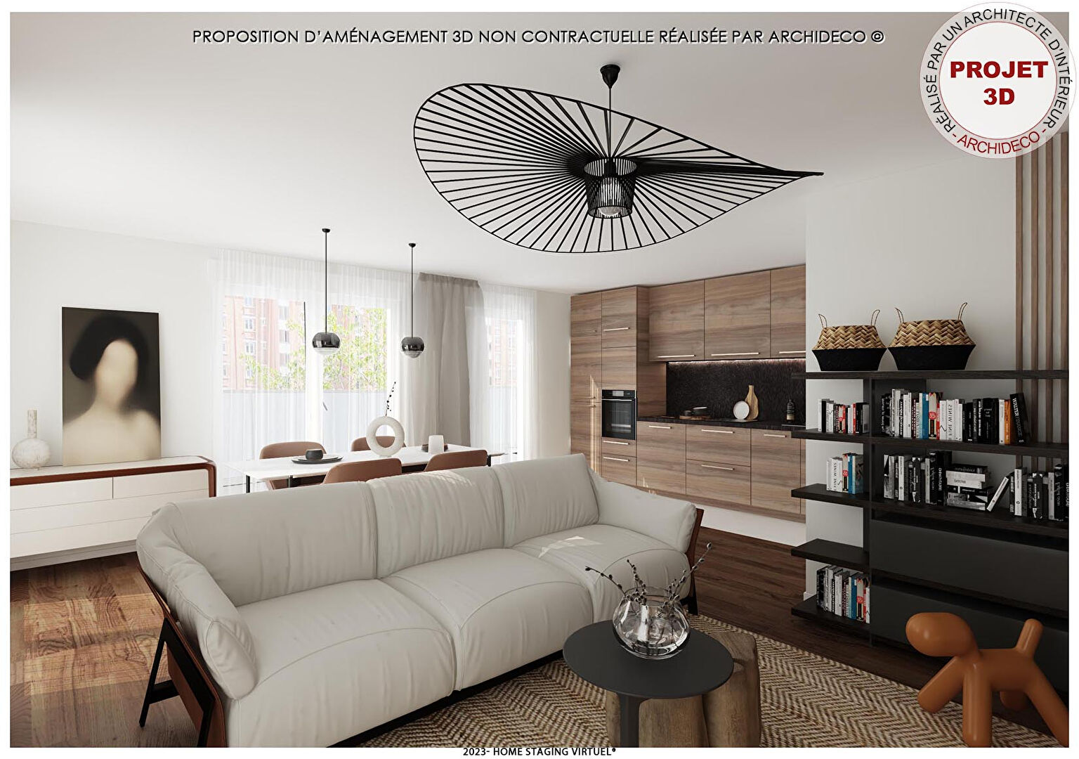 Appartement Asnières Sur Seine 3 pièce(s) 75 m2