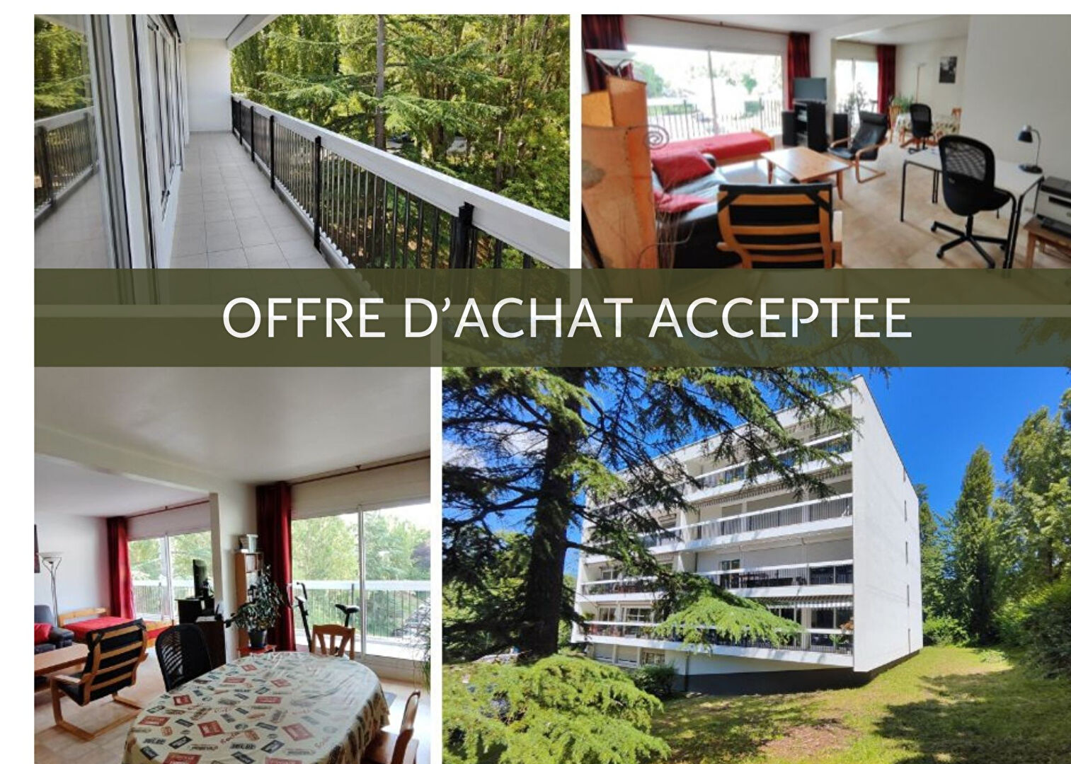 Appartement 5 pièces avec parking et box en dernier étage avec ascenseur