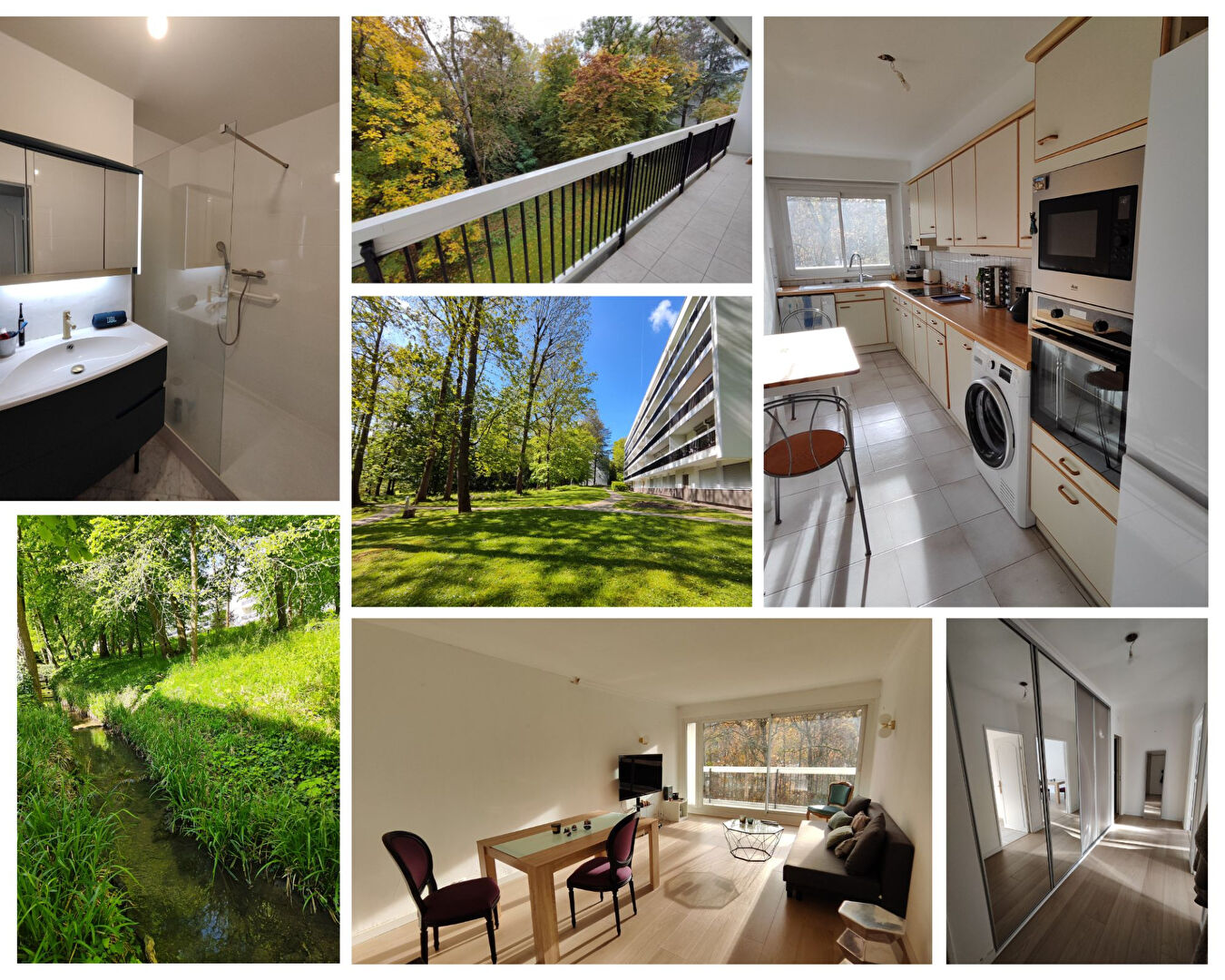 Photo Agréable appartement 4 pièces avec vue sur parc arboré image 1/6