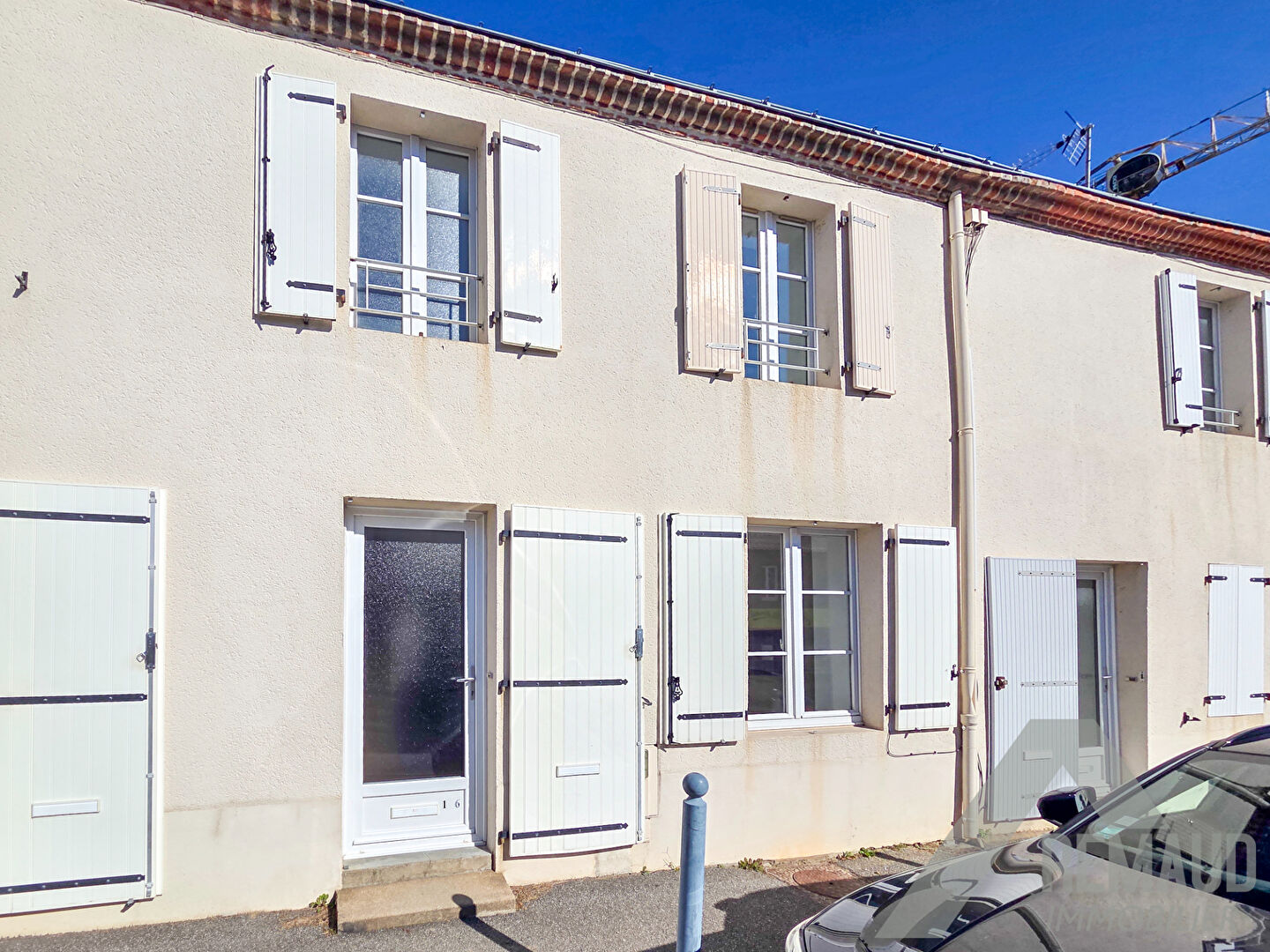 Maison de ville avec jardin clos