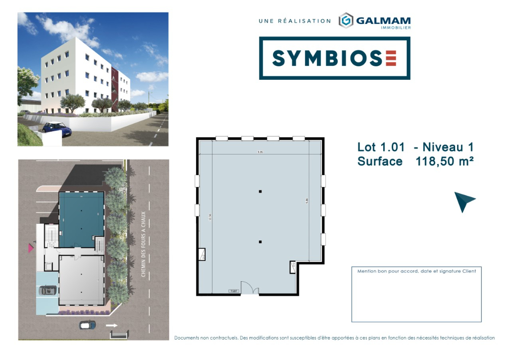 Photo Bureaux Narbonne 118.50 m2 image 3/3