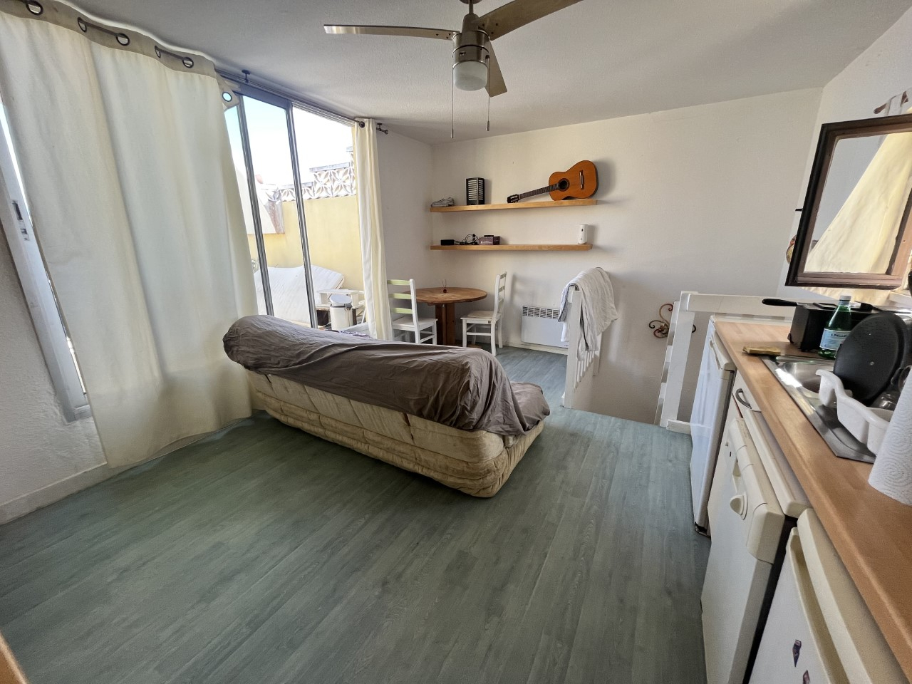 Photo Vue port Appartement t3 duplex Gruissan terrasse 25m² et garage image 4/6