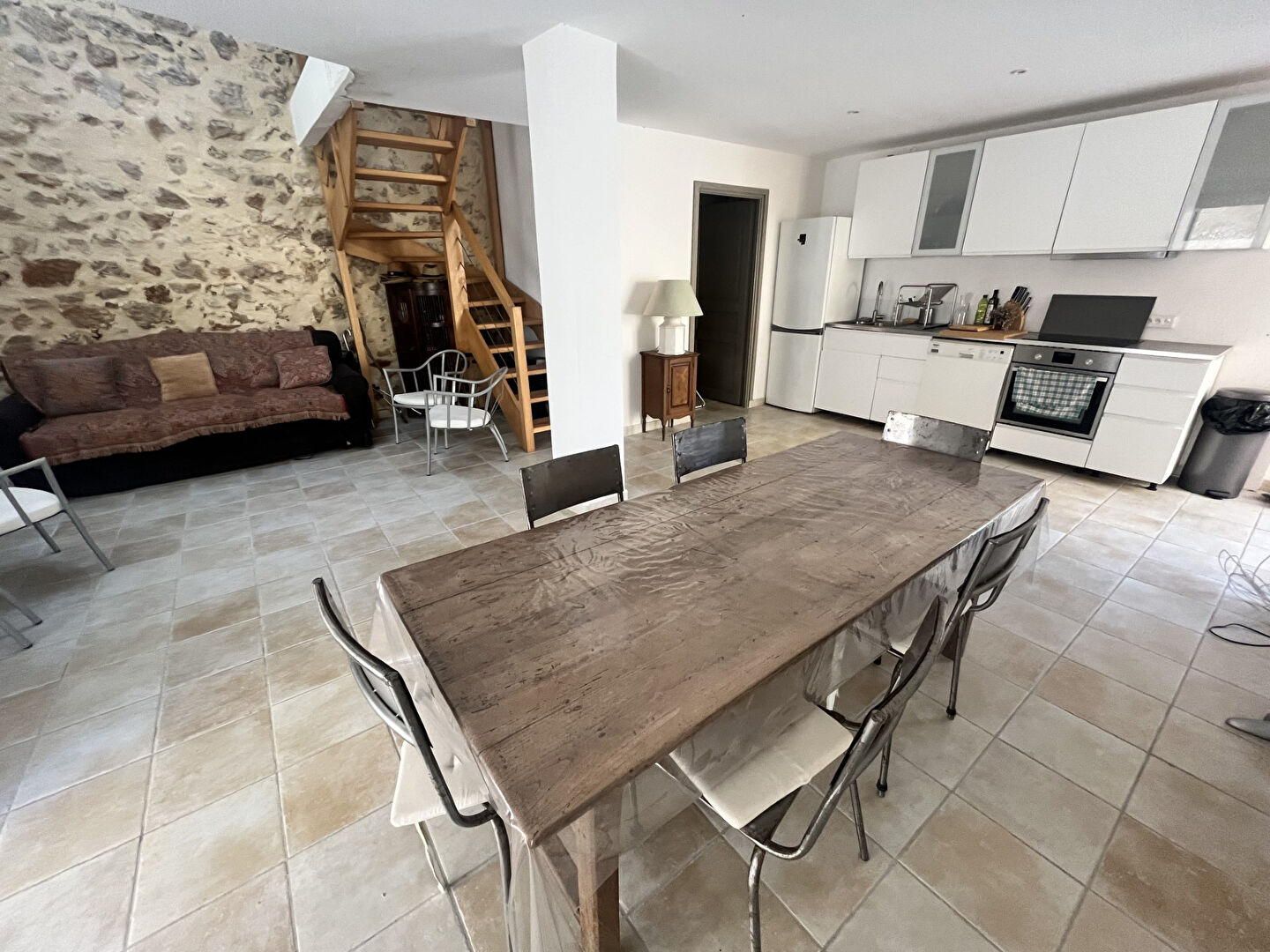 Photo Maison en pierre  Bizanet T4 avec piscine image 2/6