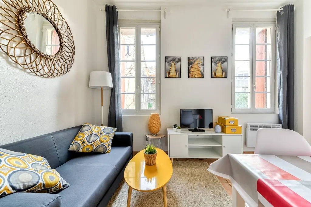 Appartement Cuxac D Aude 17 m2 loué 9% de rentabilité