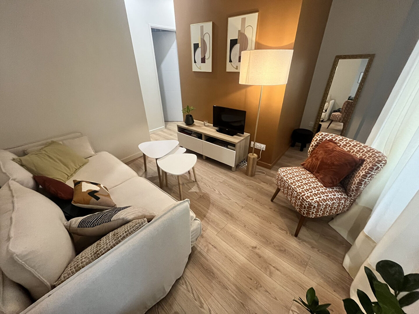 Photo Appartement Narbonne 3 pièce(s) 70 m2 terrasse meublé image 4/6