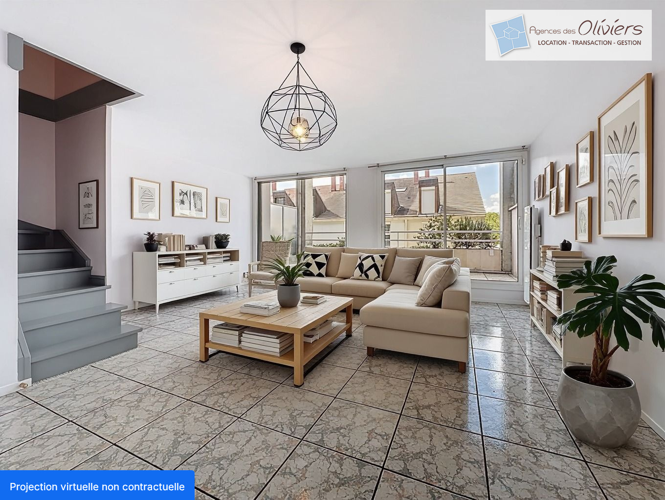 Photo Appartement Duplex Voisins Le Bretonneux 4 pièces 77.84 m2 image 1/6