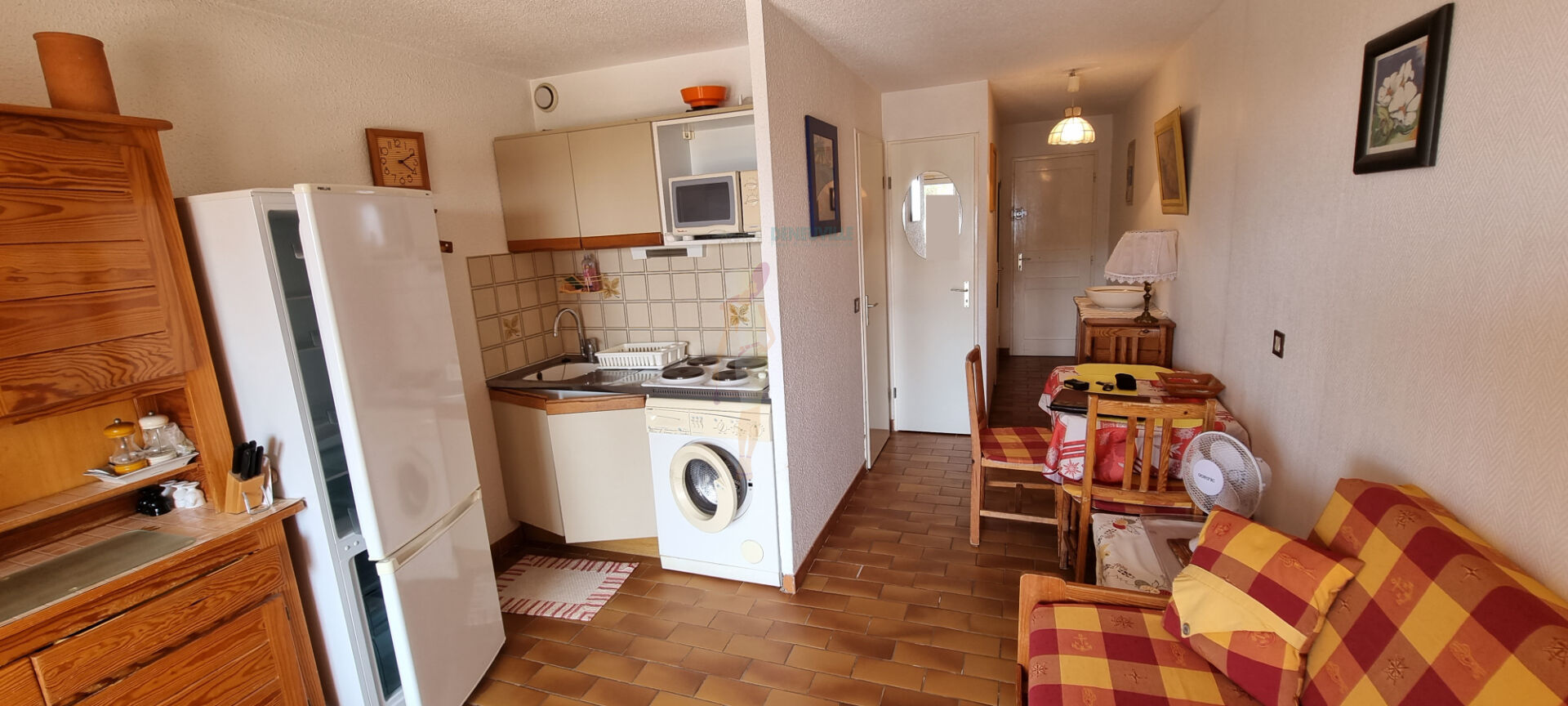 Photo Appartement  T2, Vue mer dans résidence avec piscine proche mer et commerces image 4/6