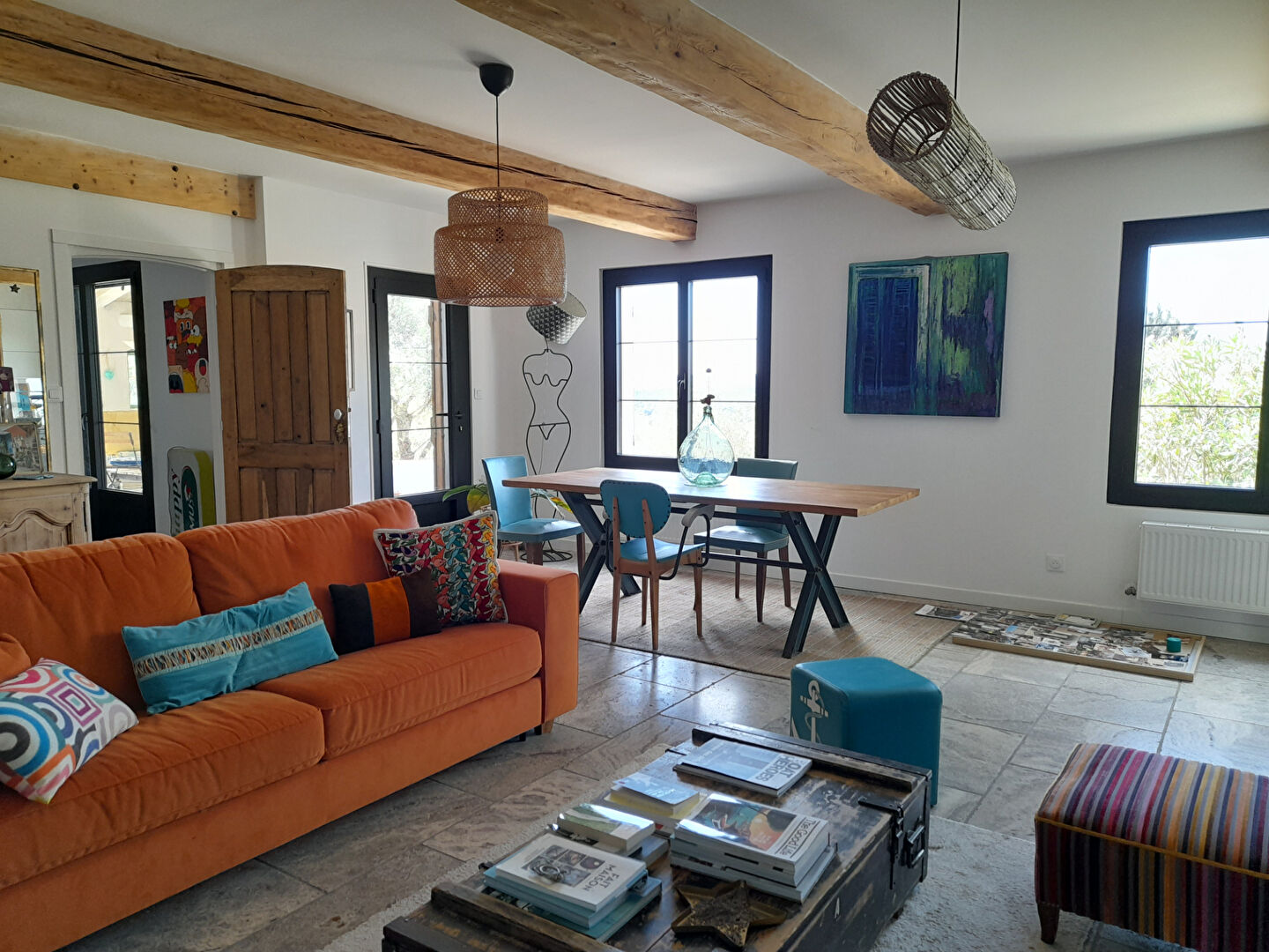 Cotignac : Coup de coeur : villa de charme avec piscine et vue panoramique dans quartier prisé