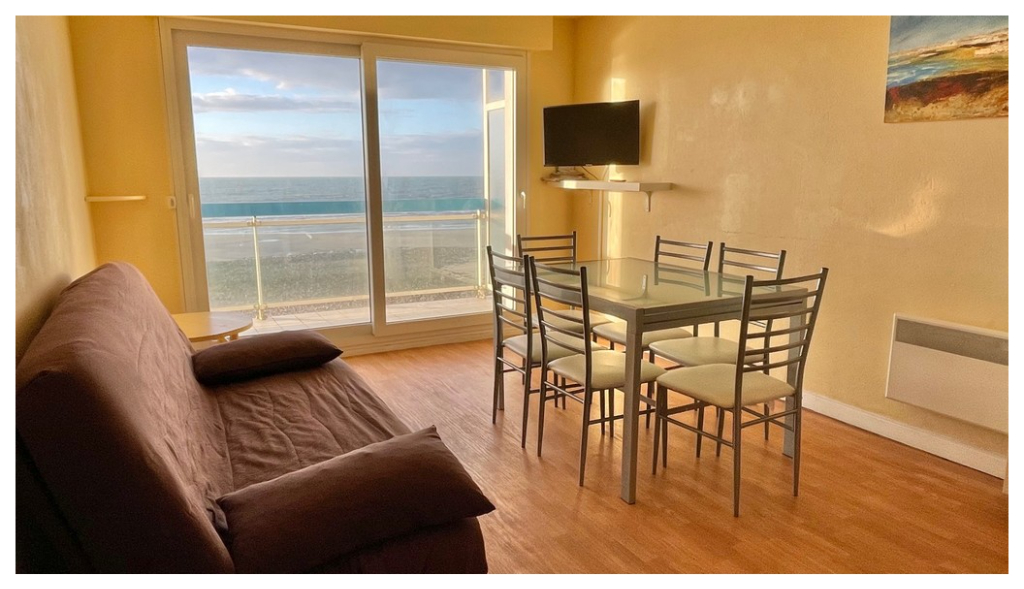 Photo APPARTEMENT 1 CHAMBRE FACE MER Wimereux image 2/6
