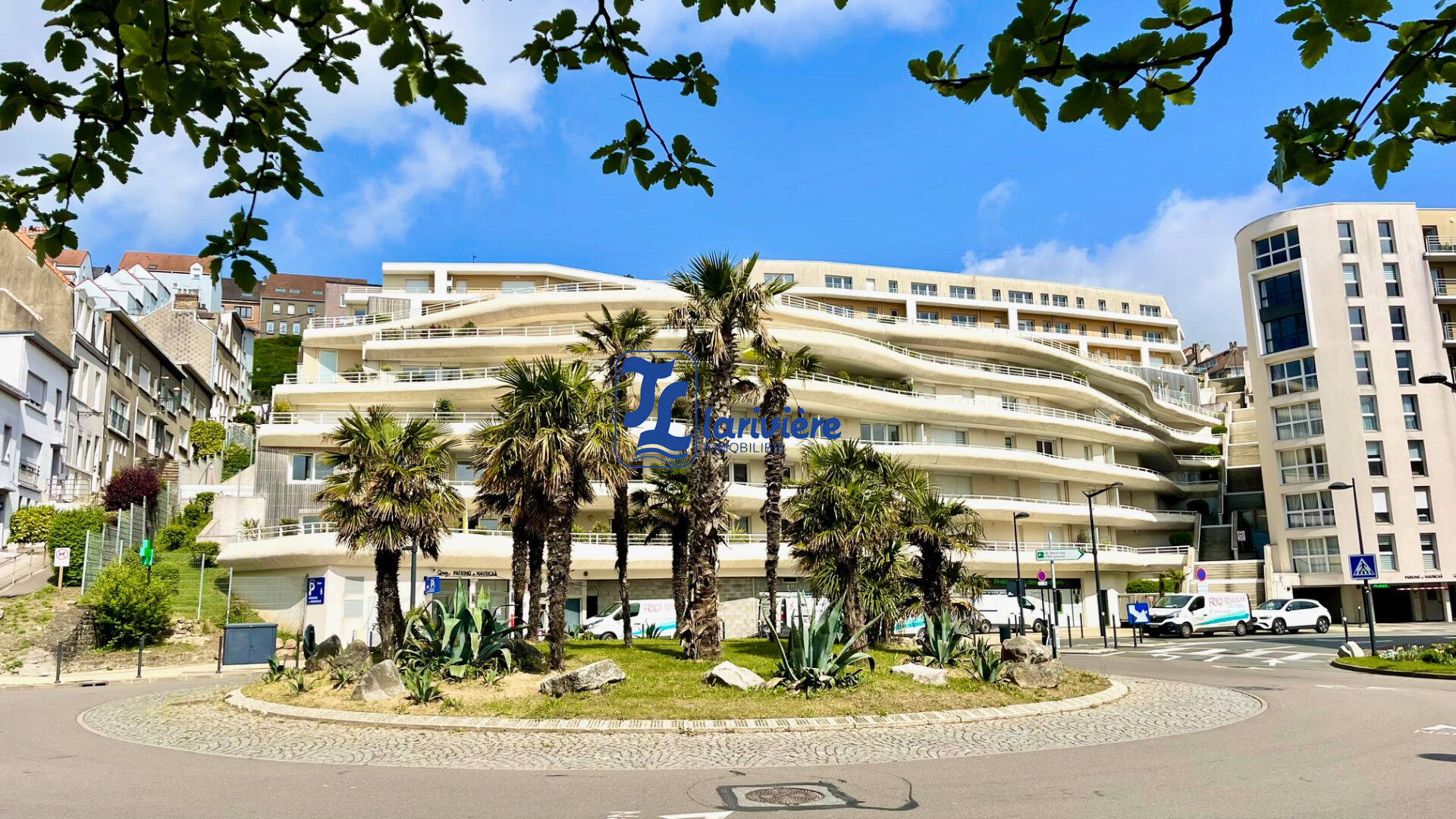 Boulogne vue sur le port, Appartement 2 chambres + terrasse + parking