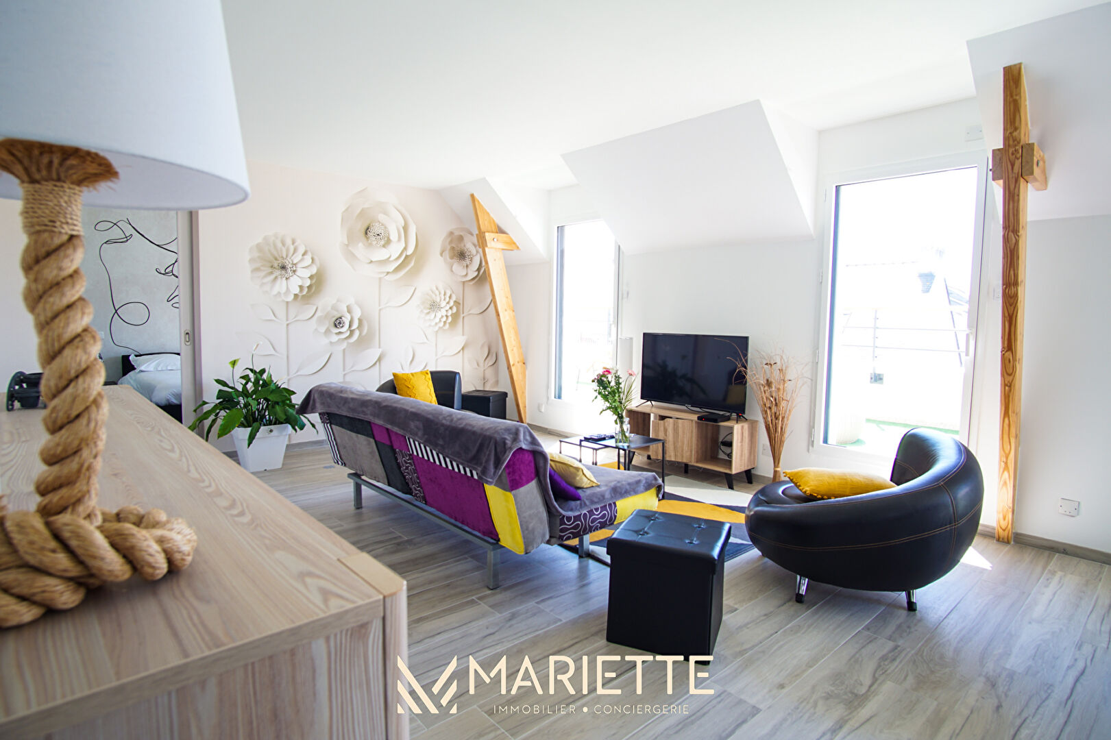 Photo -FULL- MAGNIFIQUE T3, TERRASSE VUE MER ET GARAGE image 6/6