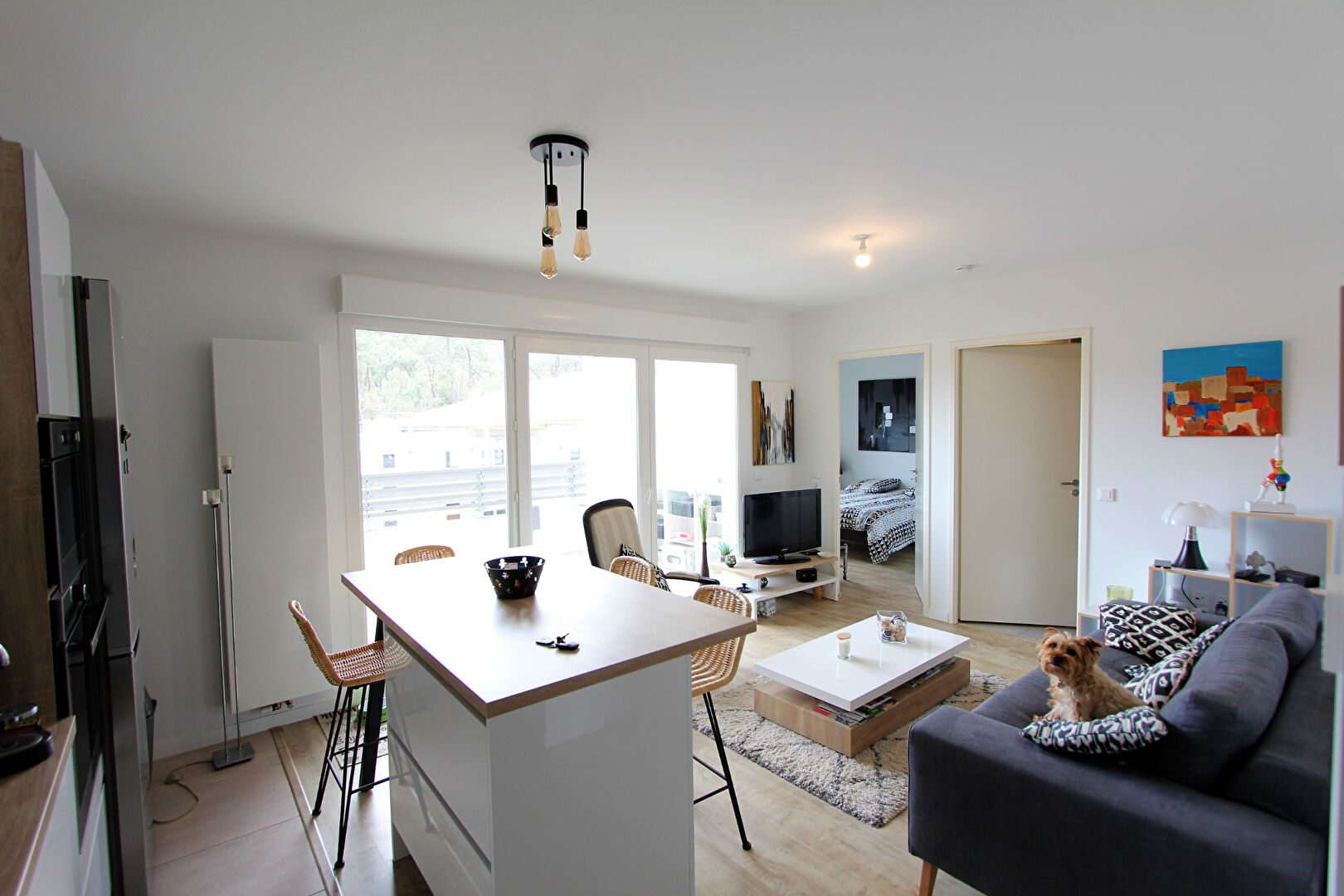 Photo ANGLET - PROCHE MAIRIE APPARTEMENT T2 MODERNE  TERRASSE - PARKING image 4/6