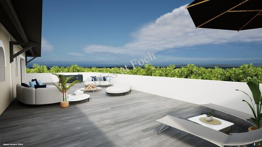 EXCLUSIVITÉ ? DERNIER ÉTAGE PRIX DIRECT PROMOTEUR  ANGLET CENTRE ? APPARTEMENT T2 TERRASSE
