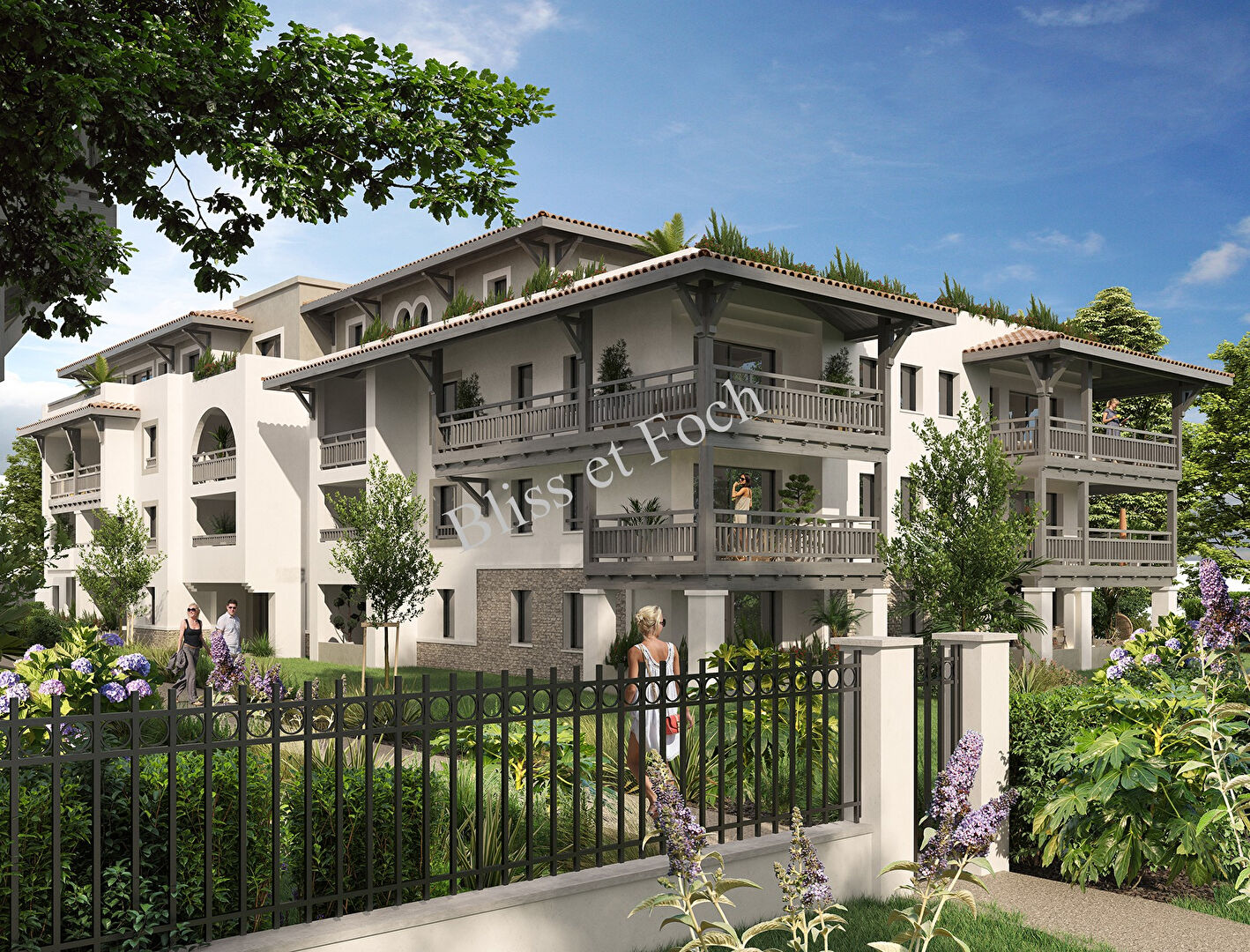 Photo EXCLUSIVITE   PRIX DIRECT PROMOTEUR ANGLET CENTRE - APPARTEMENT T3 TERRASSES image 1/6