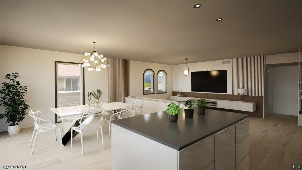 Photo EXCLUSIVITE   PRIX DIRECT PROMOTEUR ANGLET CENTRE - APPARTEMENT T3 TERRASSES image 3/6
